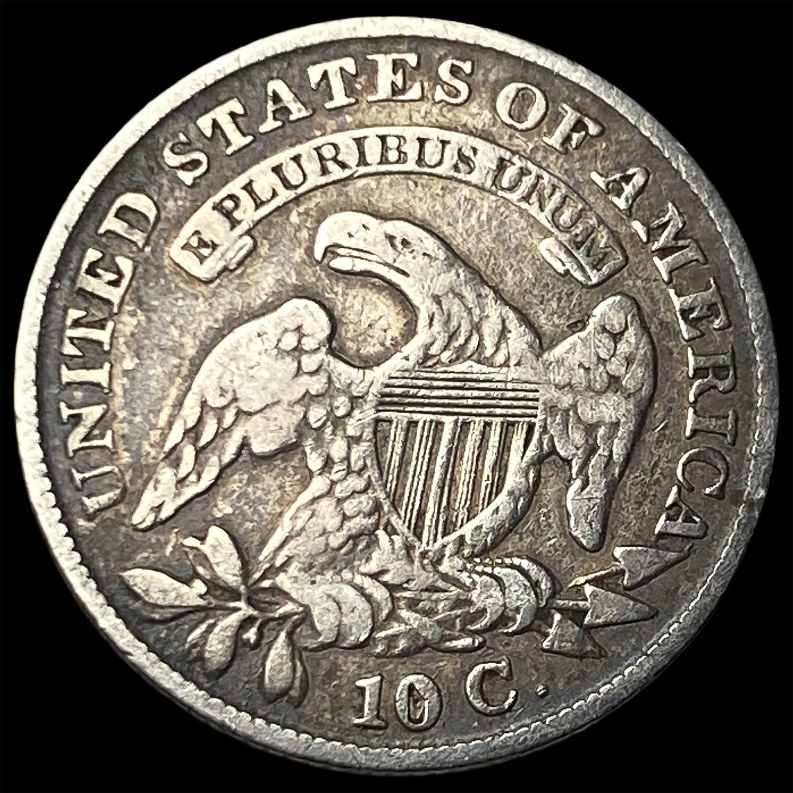1831 Capped Bust Dime LIGHTLY CIRCULATED - 2