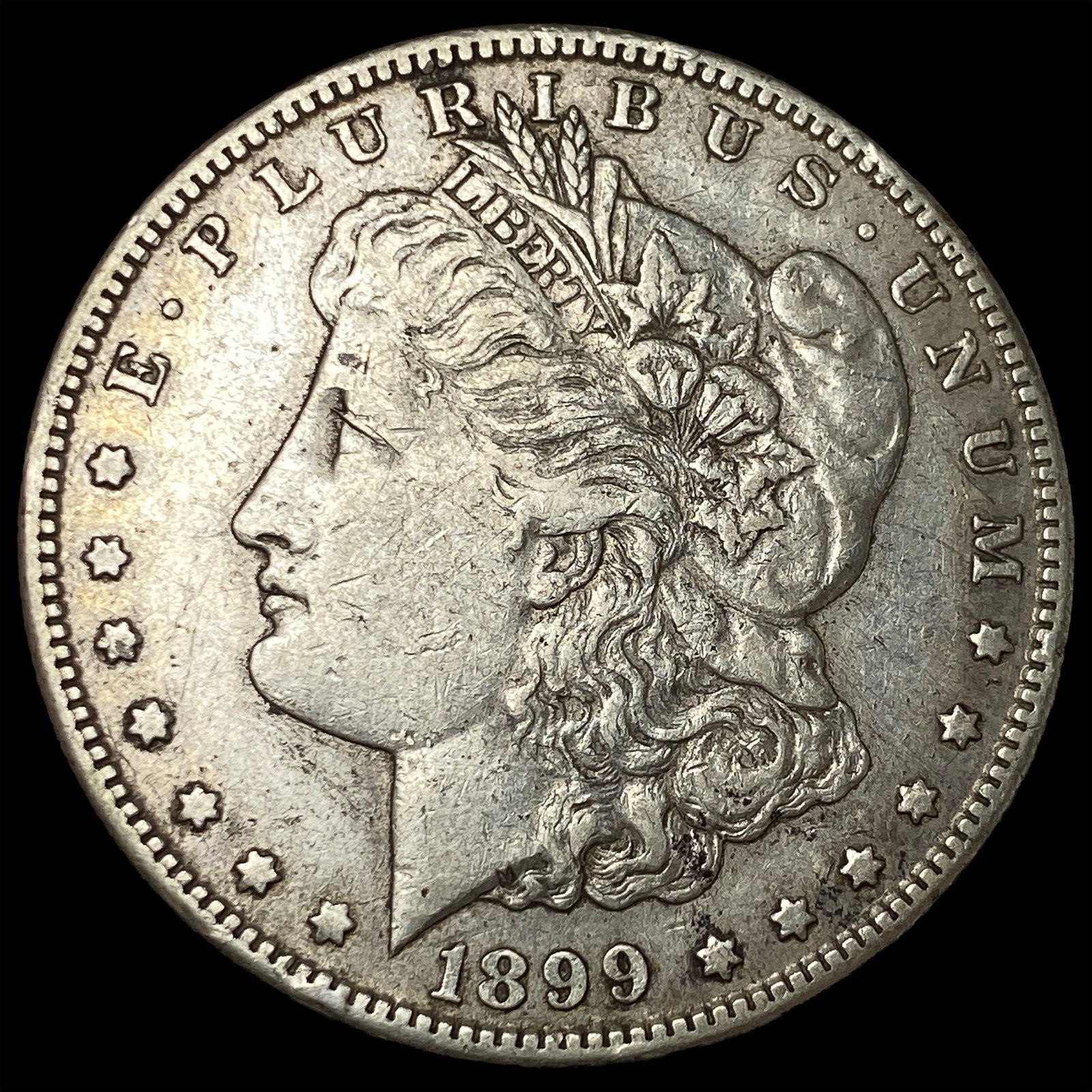 1899-S Silver Morgan Dollar NEARLY UNCIRCULATED (1 of 2)
