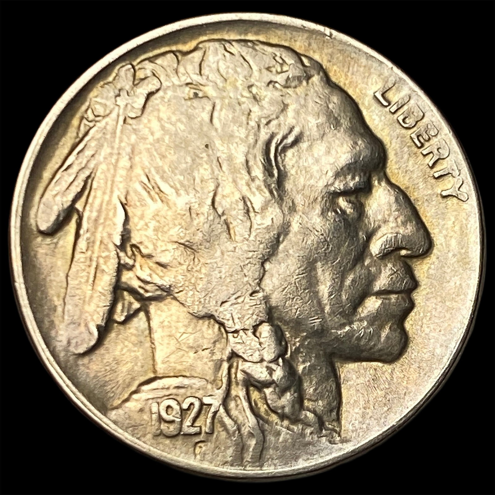 1927-D Buffalo Nickel CLOSELY UNCIRCULATED (1 of 2)