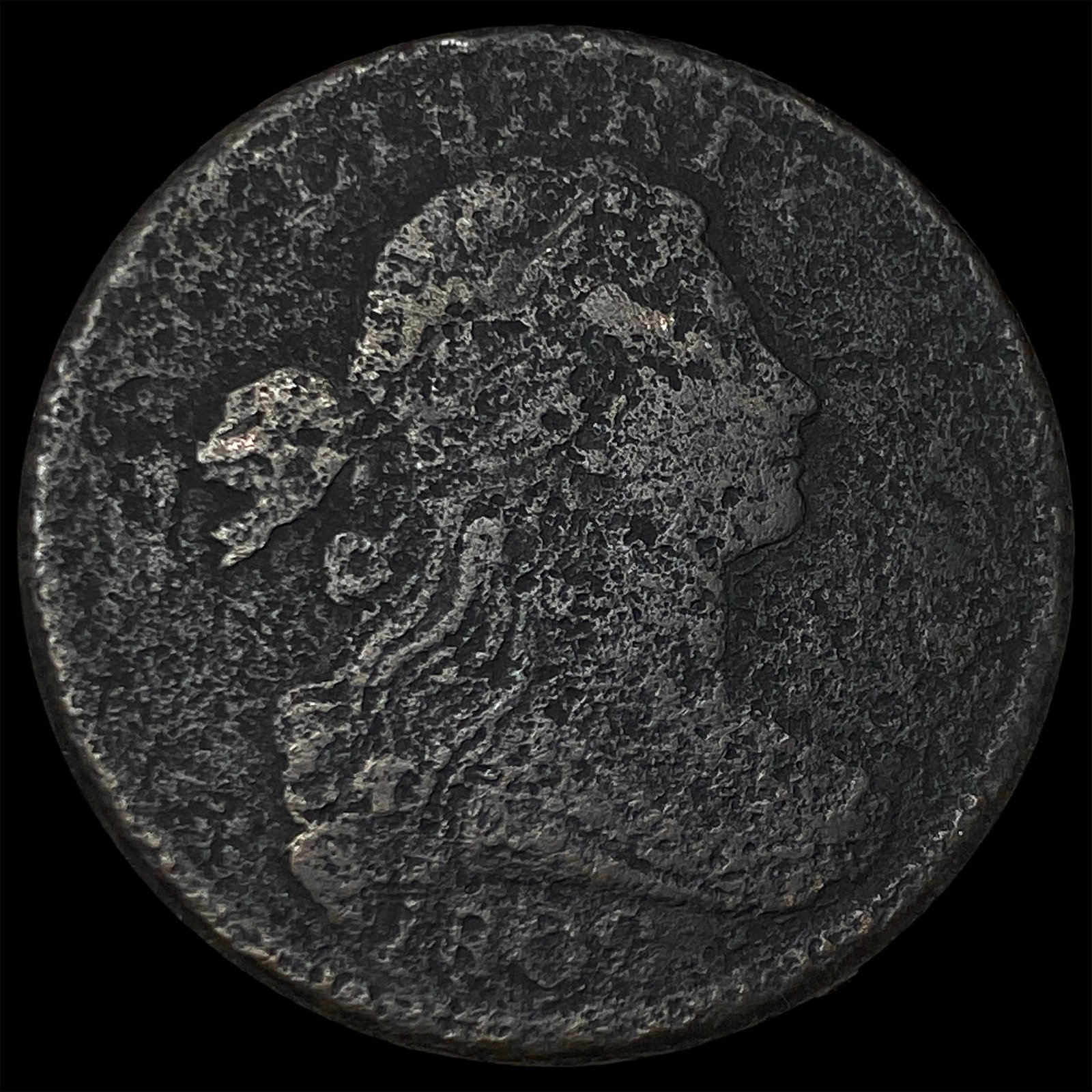 1798 Draped Bust Large Cent HIGH GRADE: 1798 Draped Bust Large Cent HIGH GRADE