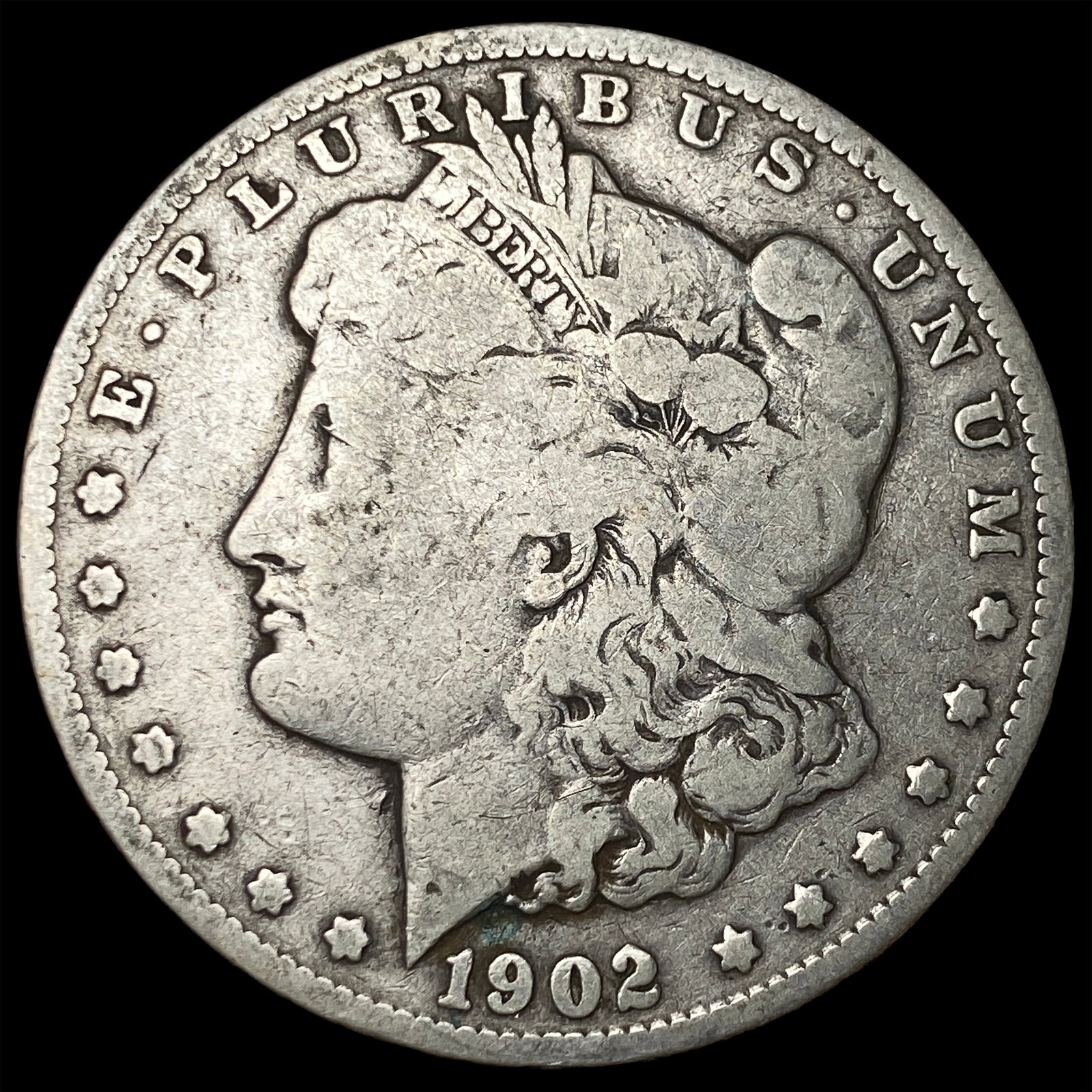 1902-O Silver Morgan Dollar NICELY CIRCULATED: 1902-O Silver Morgan Dollar NICELY CIRCULATED