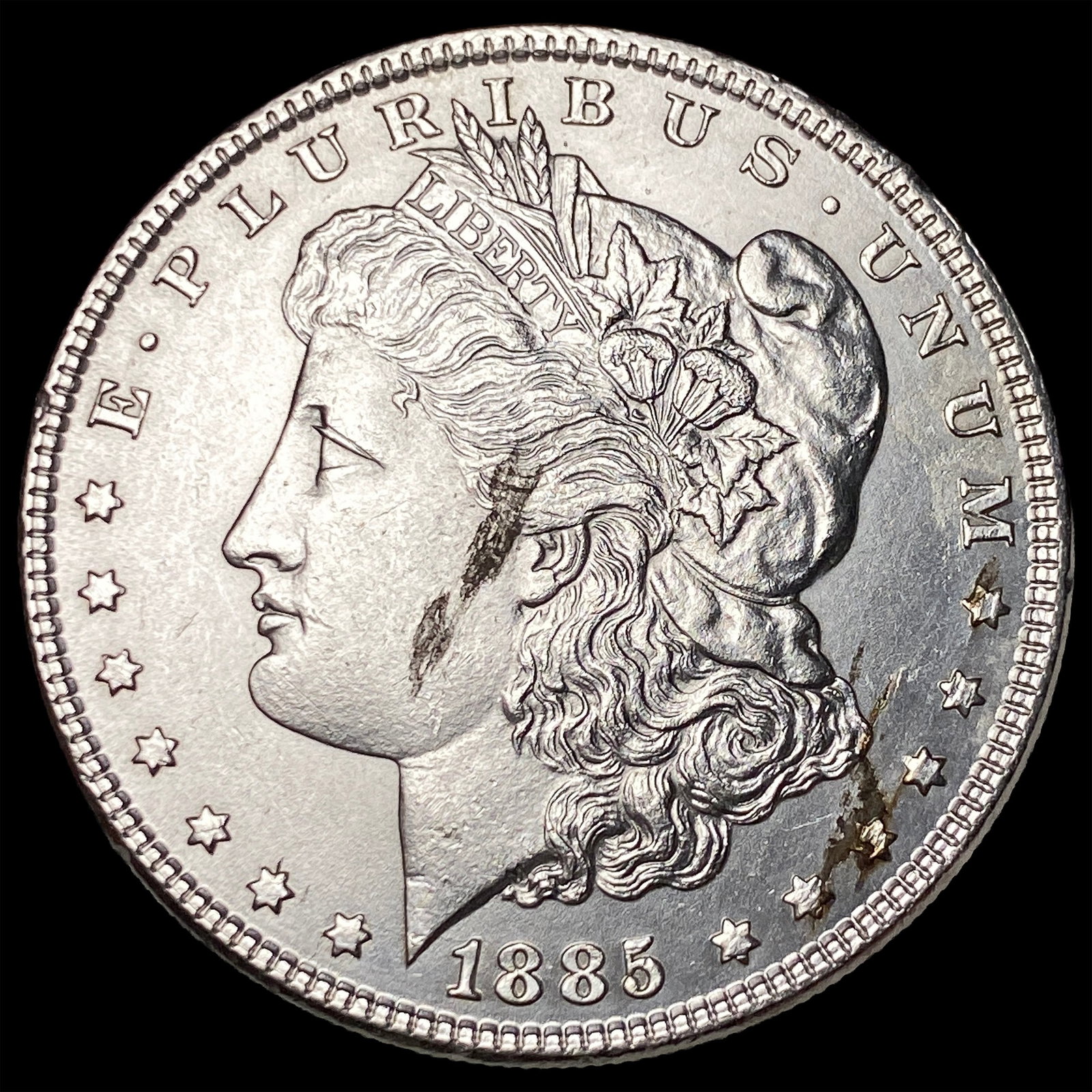 1885 Morgan Silver Dollar UNCIRCULATED: 1885 Morgan Silver Dollar UNCIRCULATED