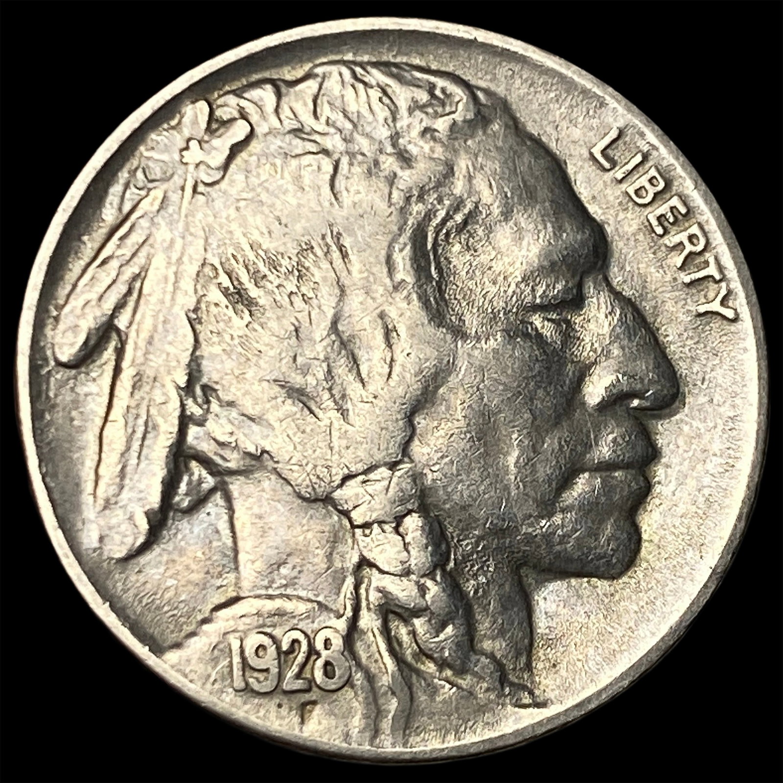 1928-S Buffalo Nickel CLOSELY UNCIRCULATED: 1928-S Buffalo Nickel CLOSELY UNCIRCULATED