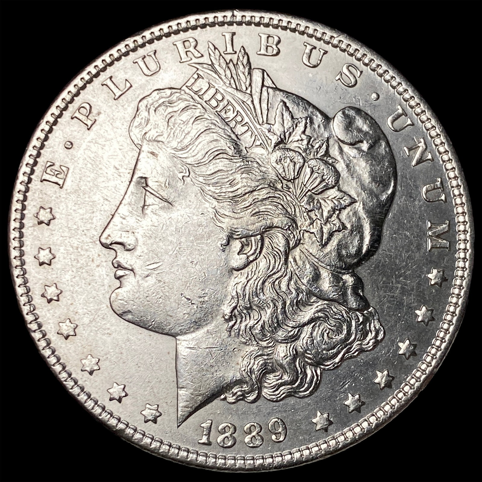1889 Morgan Silver Dollar UNCIRCULATED: 1889 Morgan Silver Dollar UNCIRCULATED