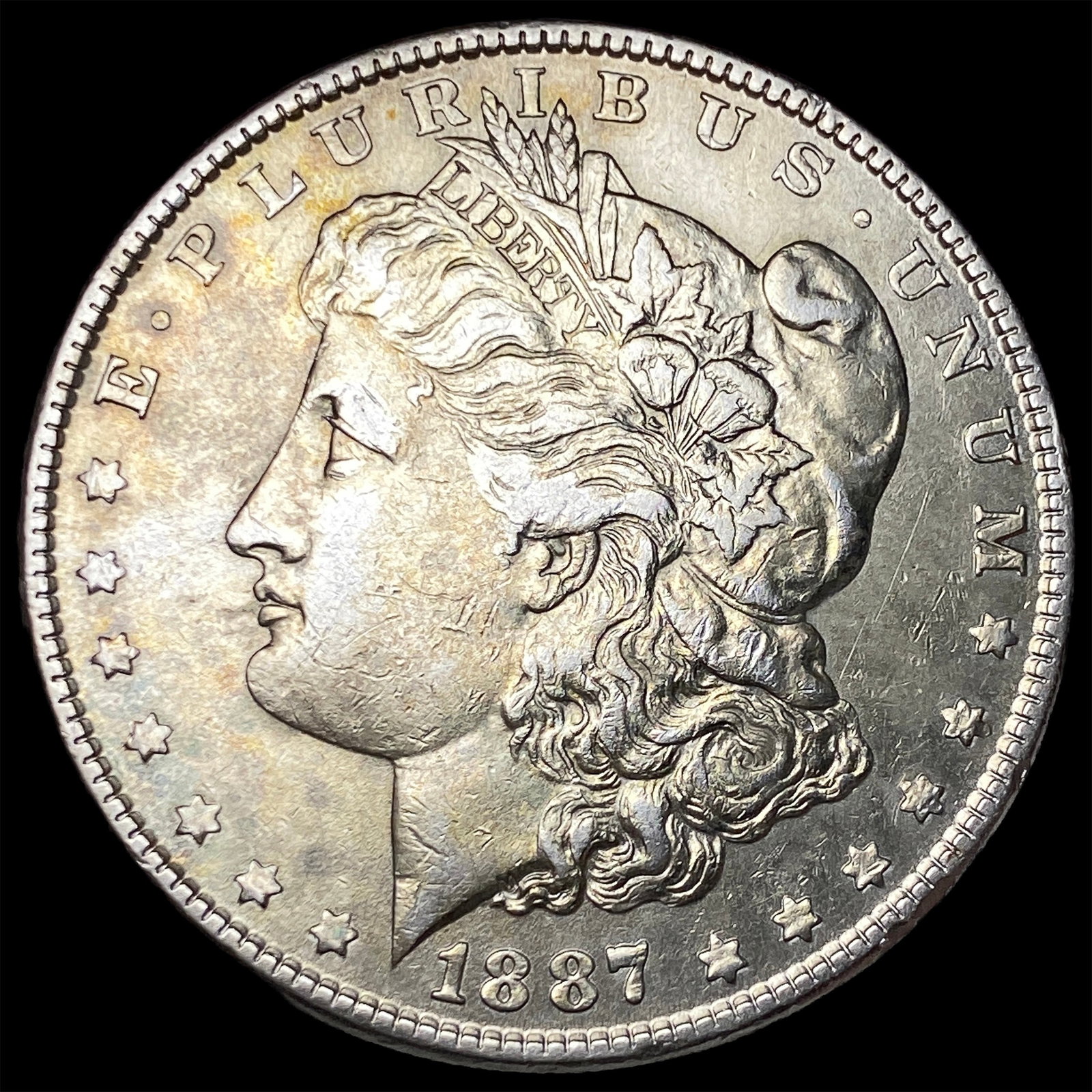 1887 Morgan Silver Dollar CLOSELY UNCIRCULATED: 1887 Morgan Silver Dollar CLOSELY UNCIRCULATED