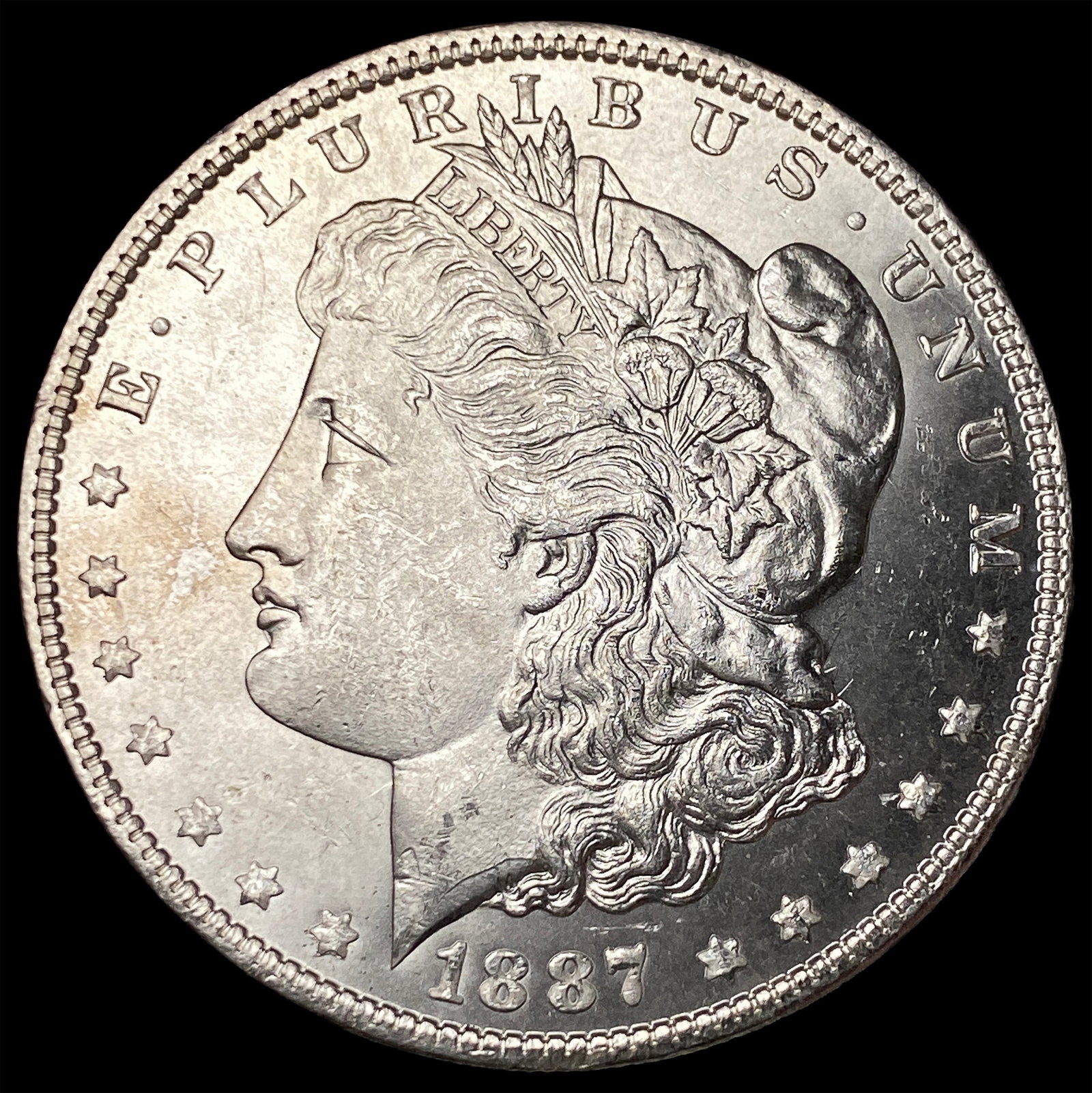 1887 Morgan Silver Dollar UNCIRCULATED: 1887 Morgan Silver Dollar UNCIRCULATED