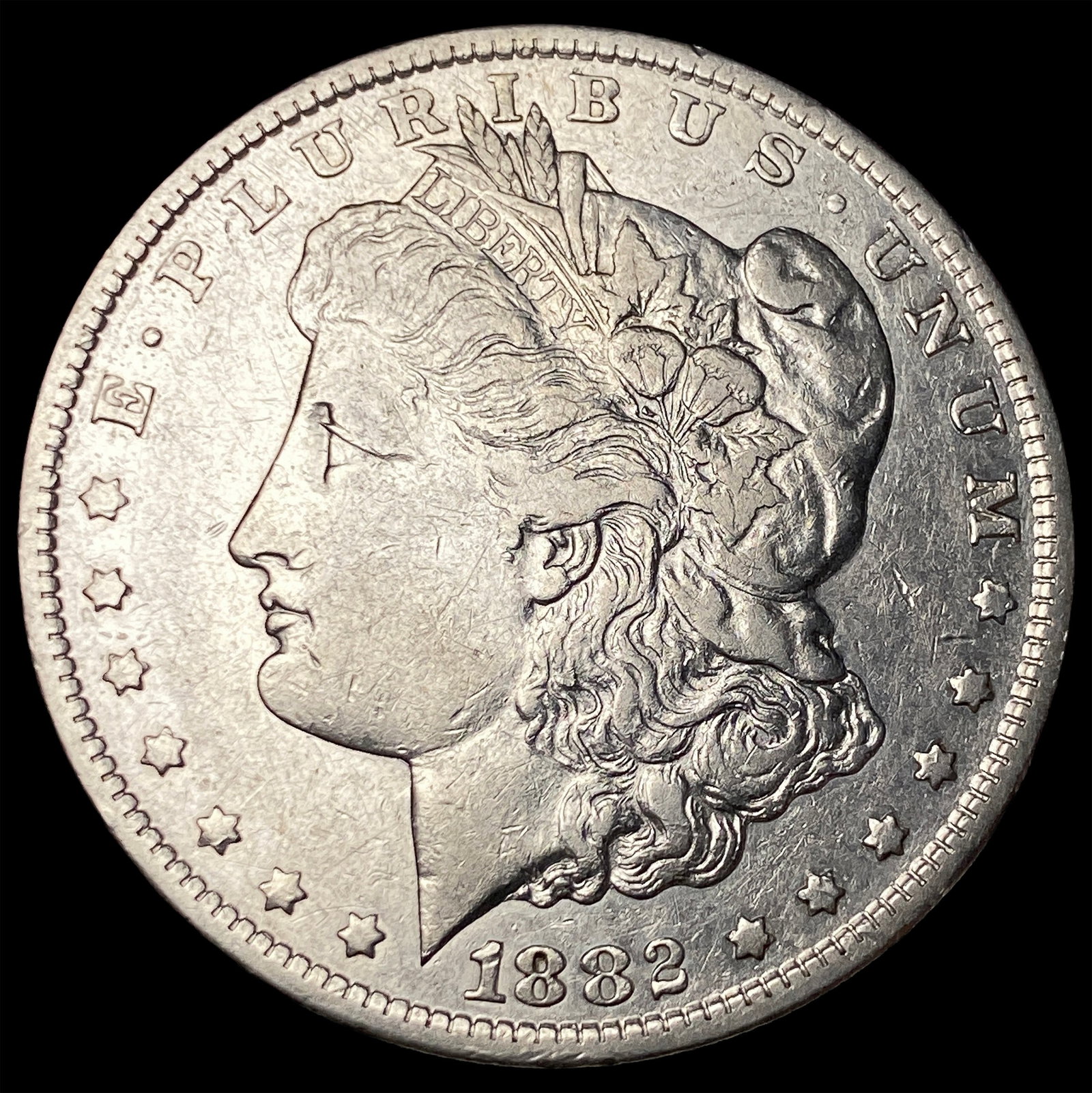 1882-O Morgan Silver Dollar NEARLY UNCIRCULATED: 1882-O Morgan Silver Dollar NEARLY UNCIRCULATED