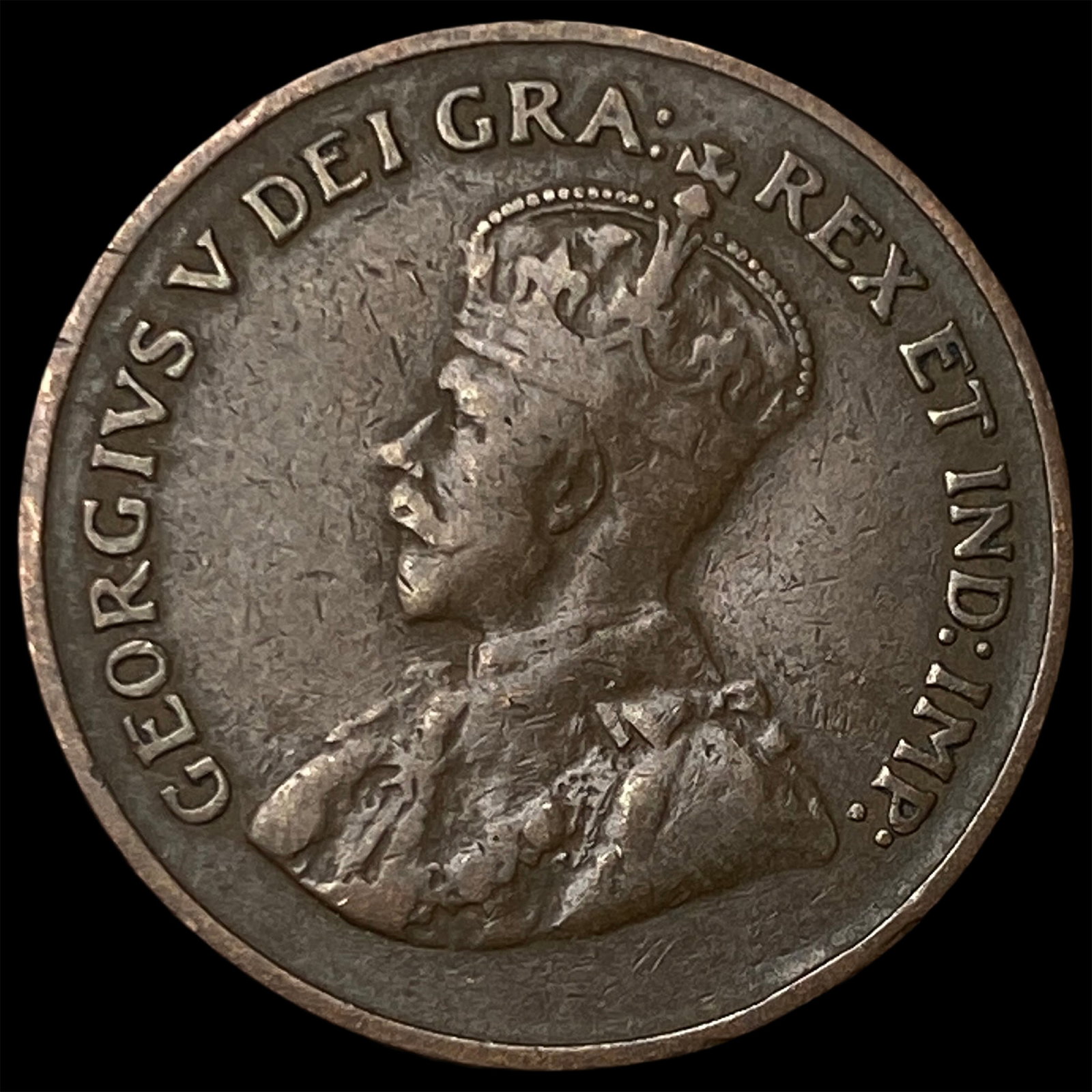 1925 Canada 1 Cent ABOUT UNCIRCULATED (1 of 2)
