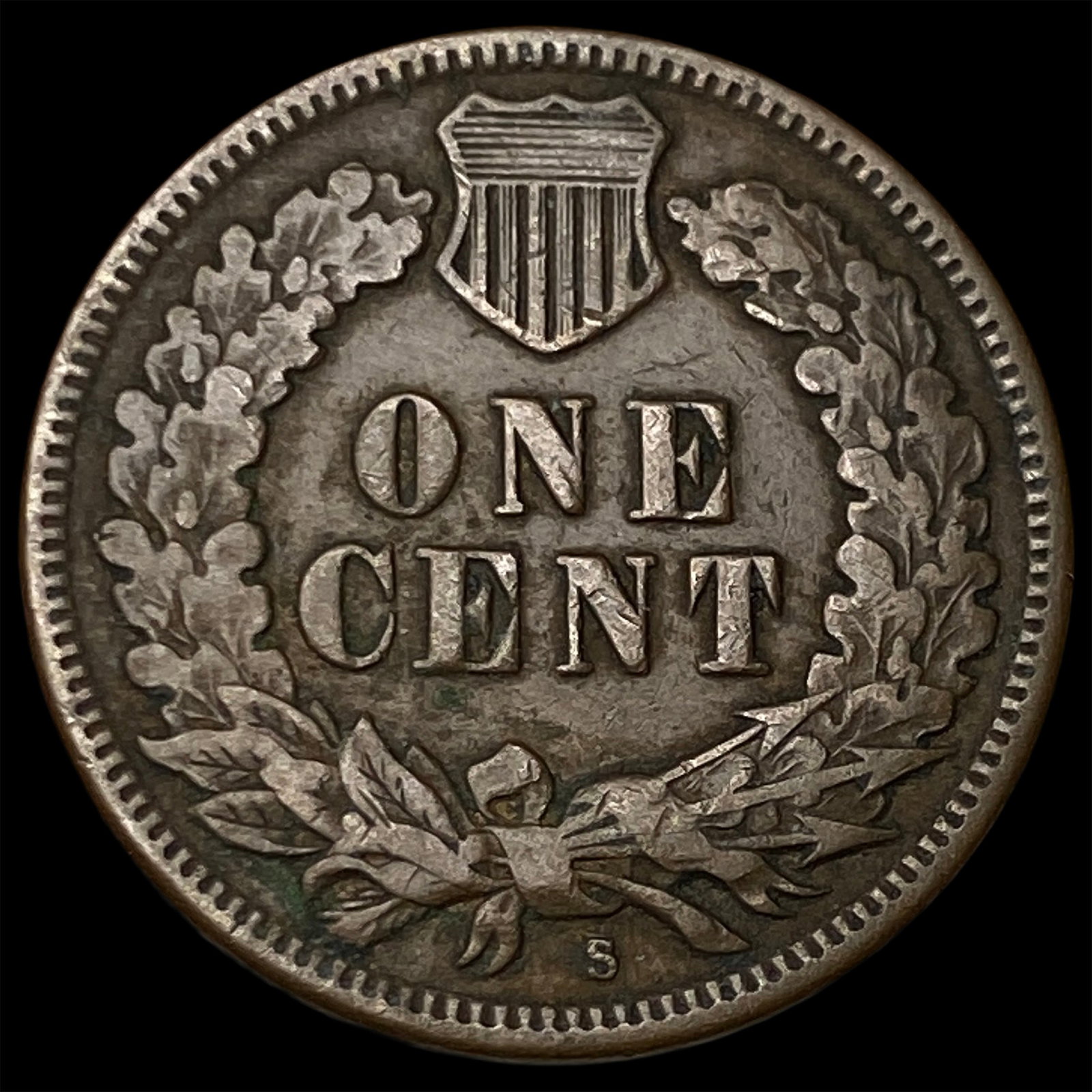 1908-S Indian Head Cent LIGHTLY CIRCULATED - 2