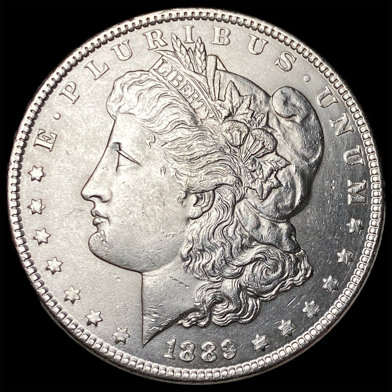 1889 Morgan Silver Dollar UNCIRCULATED: 1889 Morgan Silver Dollar UNCIRCULATED
