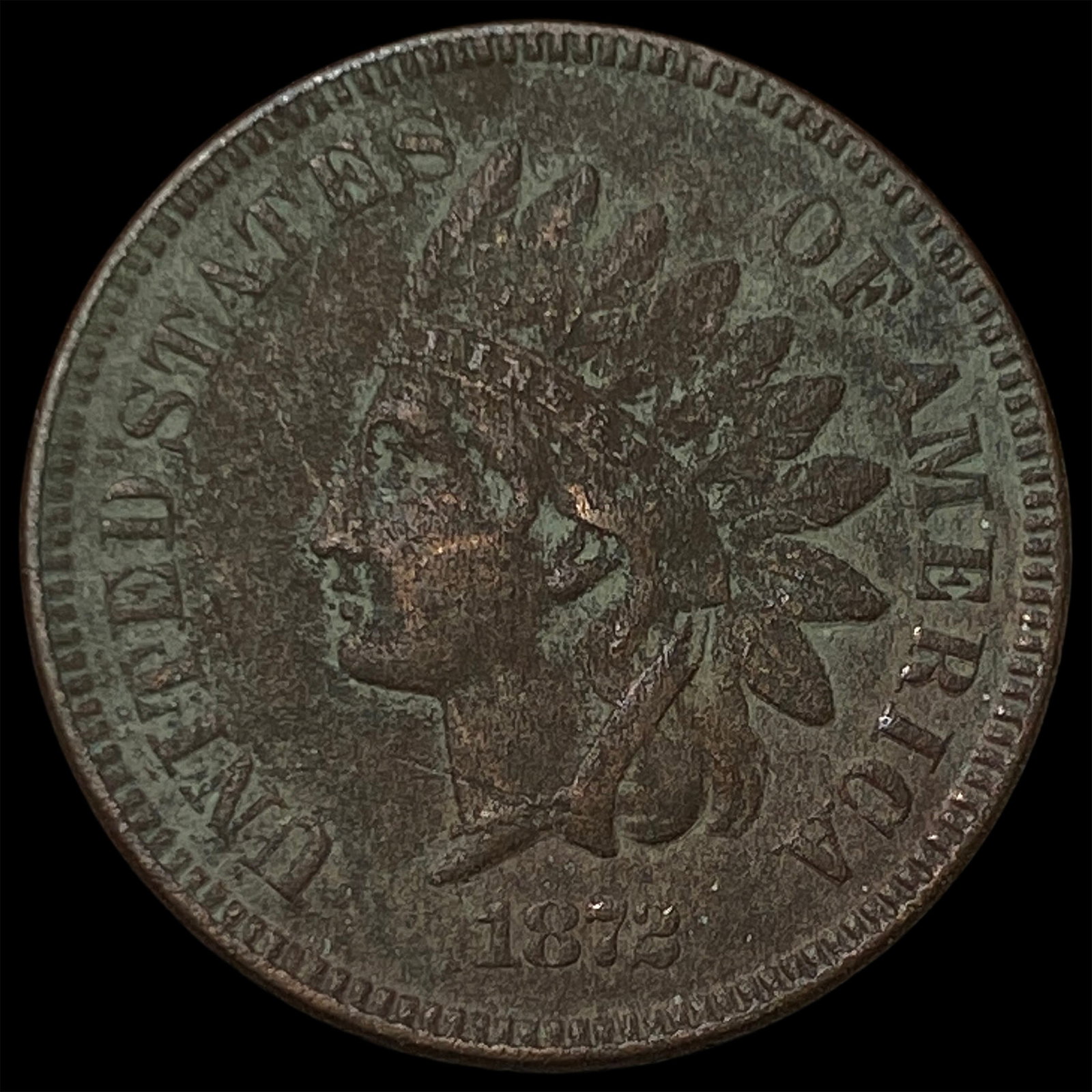 1873 Indian Head Cent HIGH GRADE: 1873 Indian Head Cent HIGH GRADE