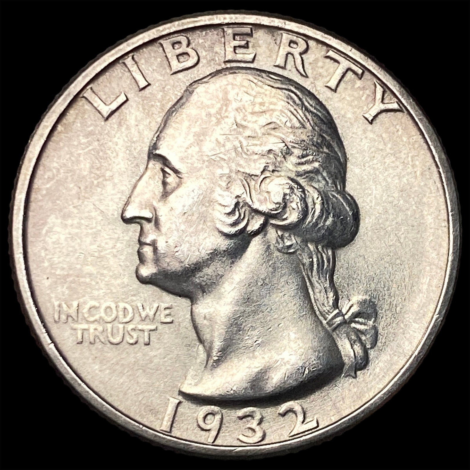 1932 Silver Quarter Dollar UNCIRCULATED: 1932 Silver Quarter Dollar UNCIRCULATED