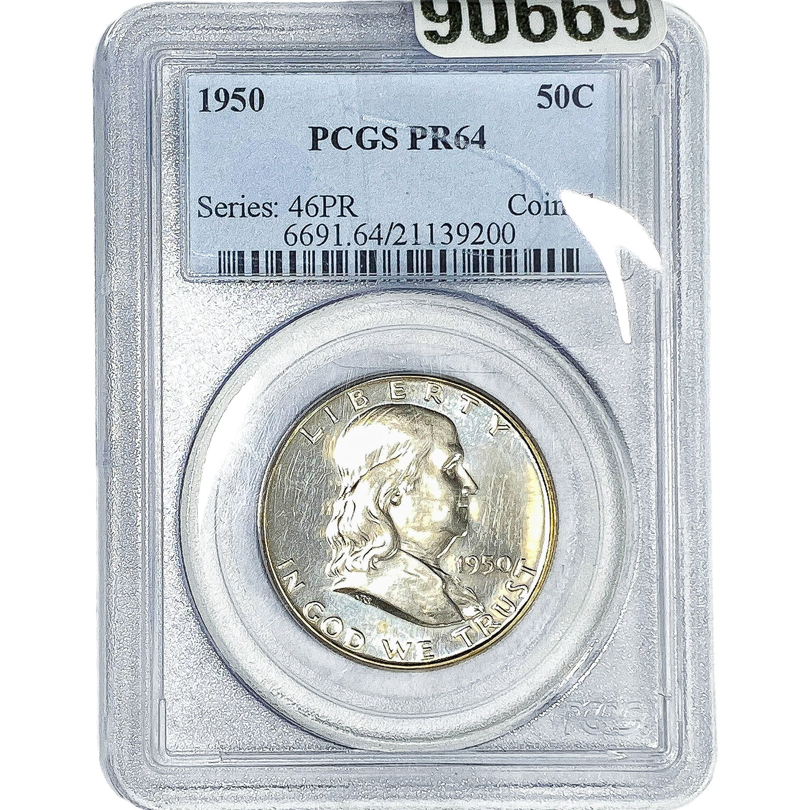 1950 Franklin Half Dollar PCGS PR64 (1 of 2)