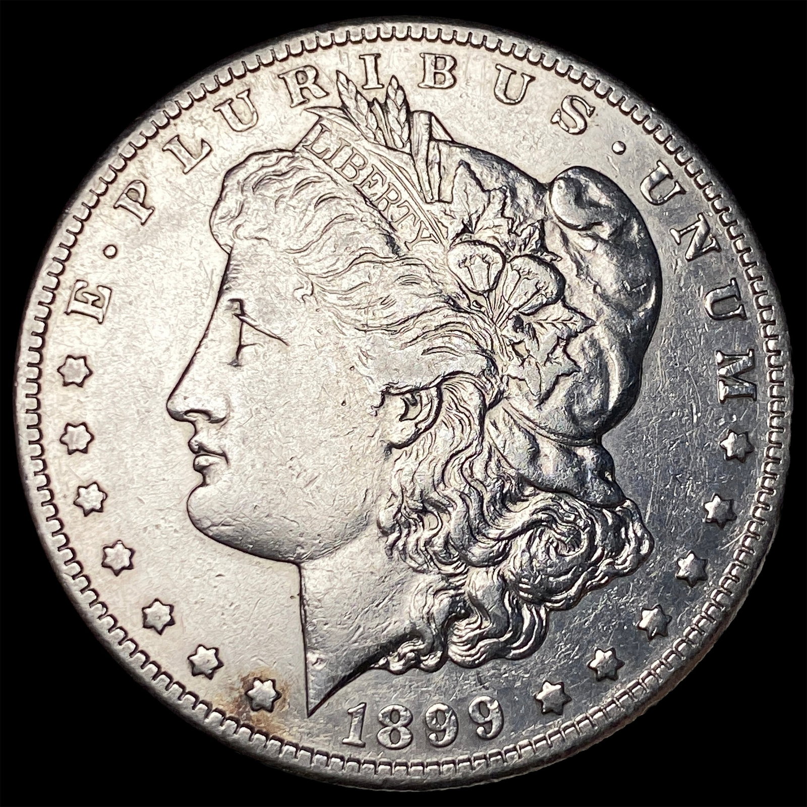 1899-S Silver Morgan Dollar CLOSELY UNCIRCULATED (1 of 2)