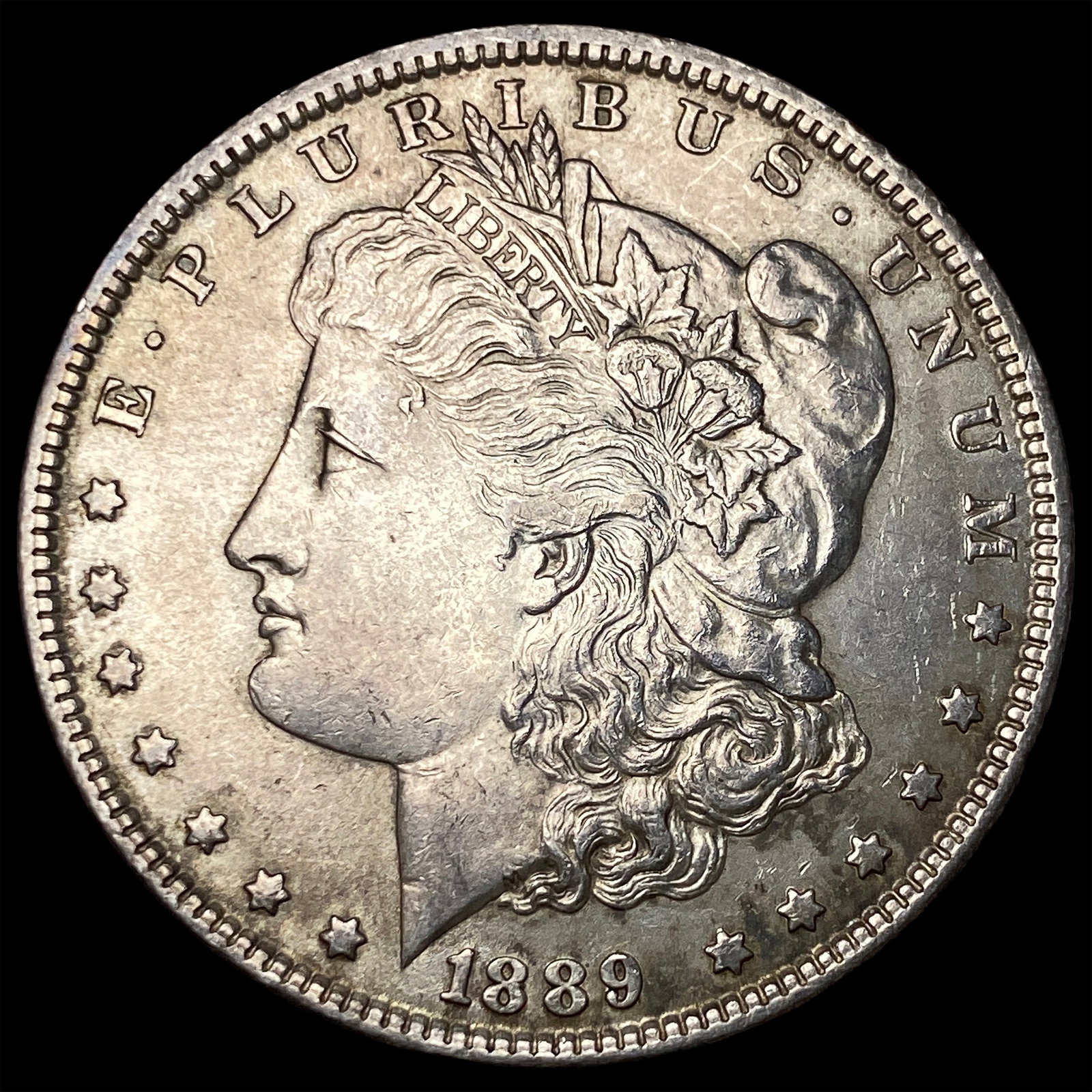 1889 Morgan Silver Dollar UNCIRCULATED: 1889 Morgan Silver Dollar UNCIRCULATED