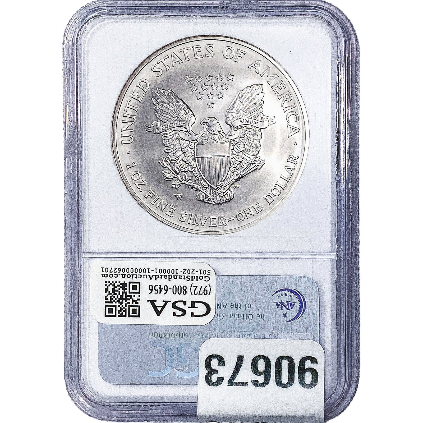 2006-W Silver Eagle NGC MS69 - 2