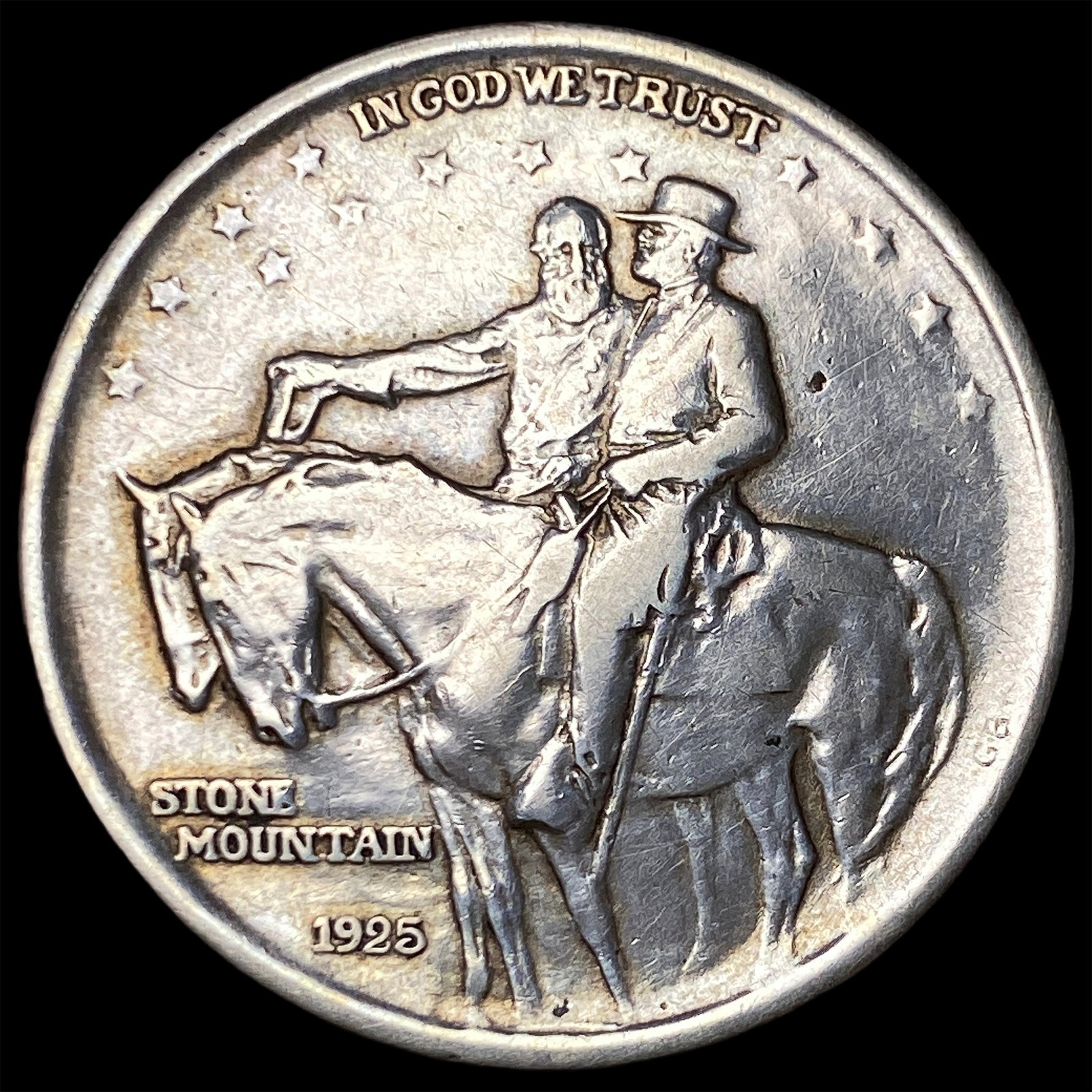 1925 Stone Mountain Silver Half Dollar LIGHTLY CIRCULATED (1 of 2)