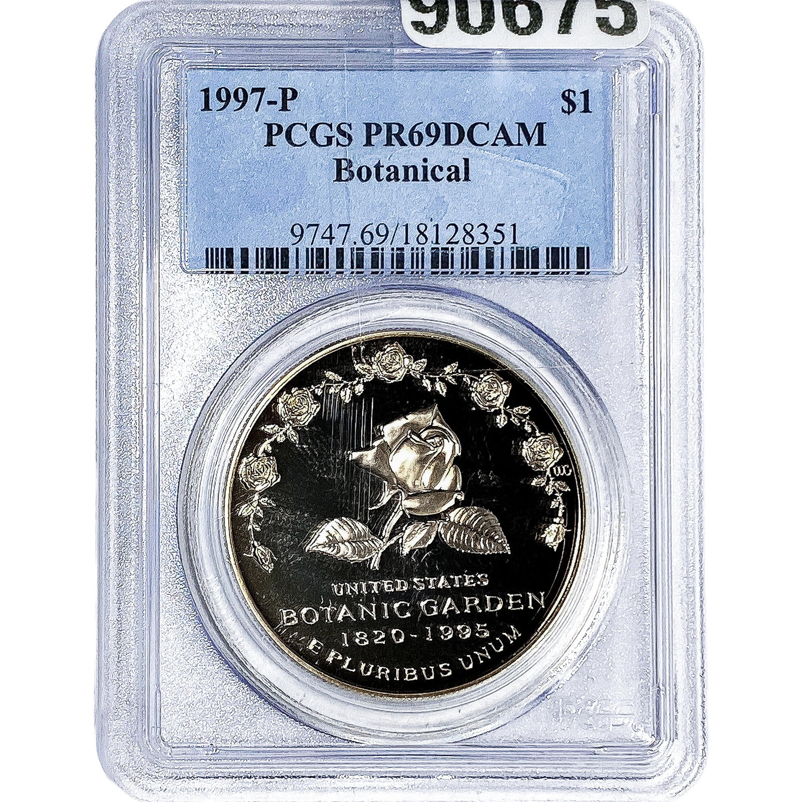 1997 $1 Botanical PCGS PR69 DCAM (1 of 2)