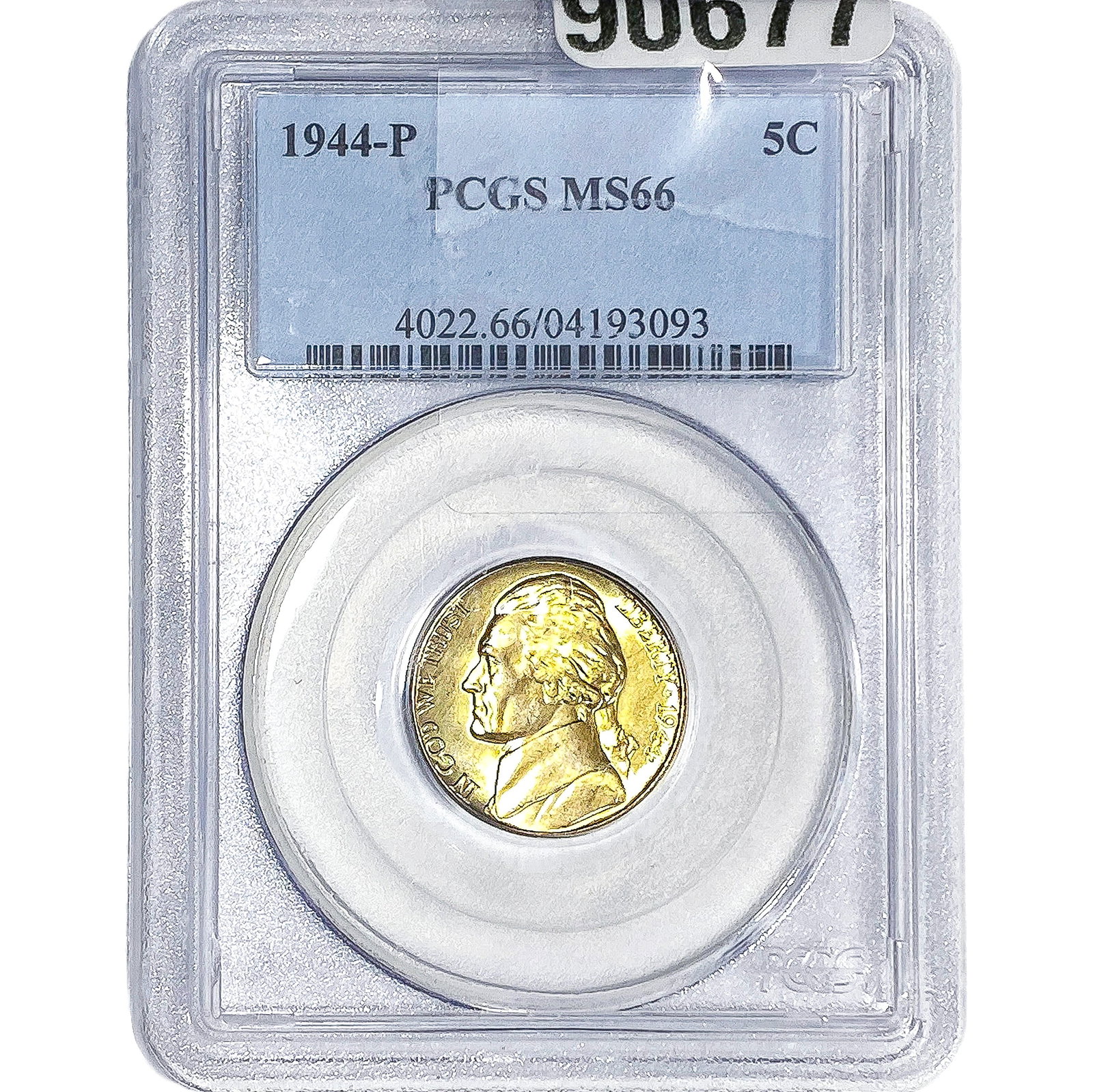 1944 Jefferson Nickel PCGS MS66 (1 of 2)
