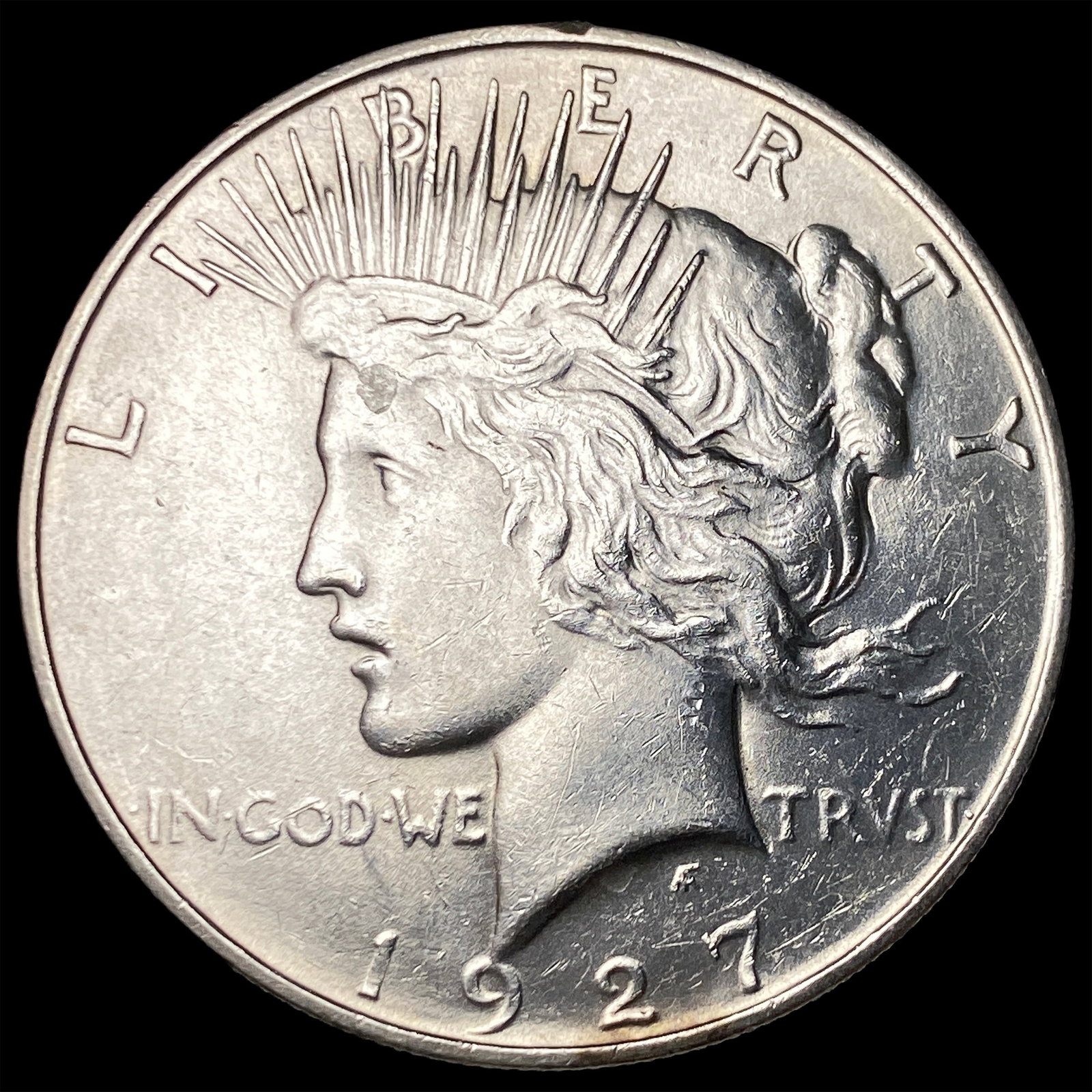 1927 Silver Peace Dollar UNCIRCULATED: 1927 Silver Peace Dollar UNCIRCULATED