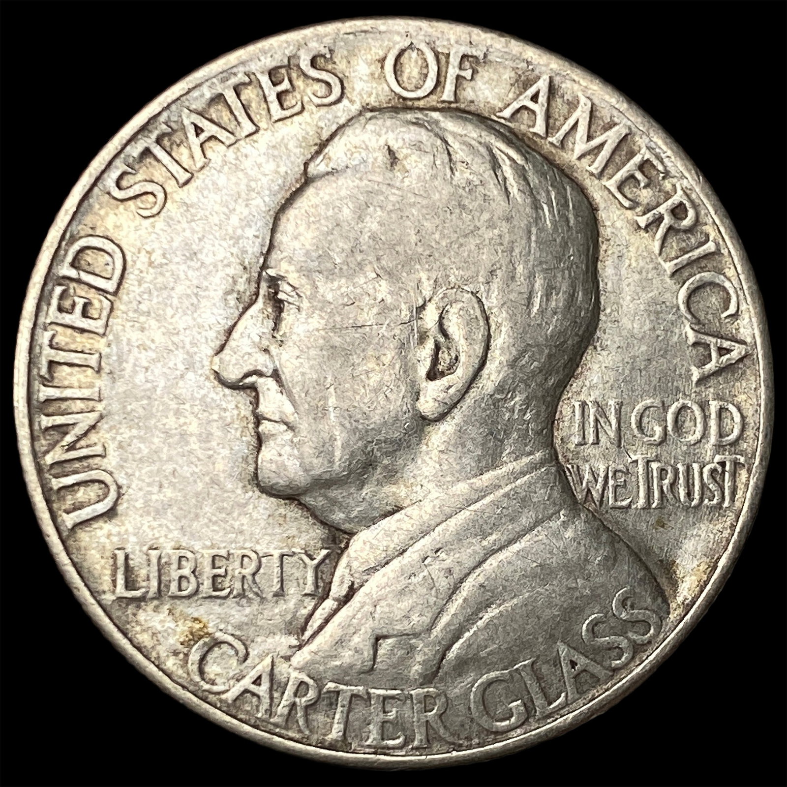 1936 Silver Lynchburg Sesquicentennial Half Dollar NEARLY UNCIRCULATED: 1936 Silver Lynchburg Sesquicentennial Half Dollar NEARLY UNCIRCULATED