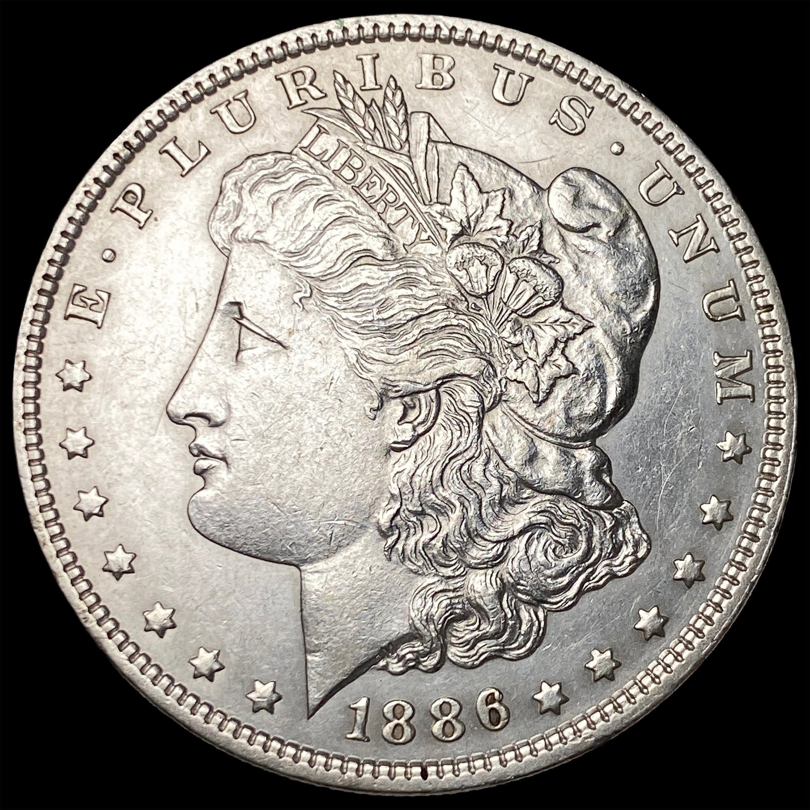 1886 Morgan Silver Dollar UNCIRCULATED: 1886 Morgan Silver Dollar UNCIRCULATED