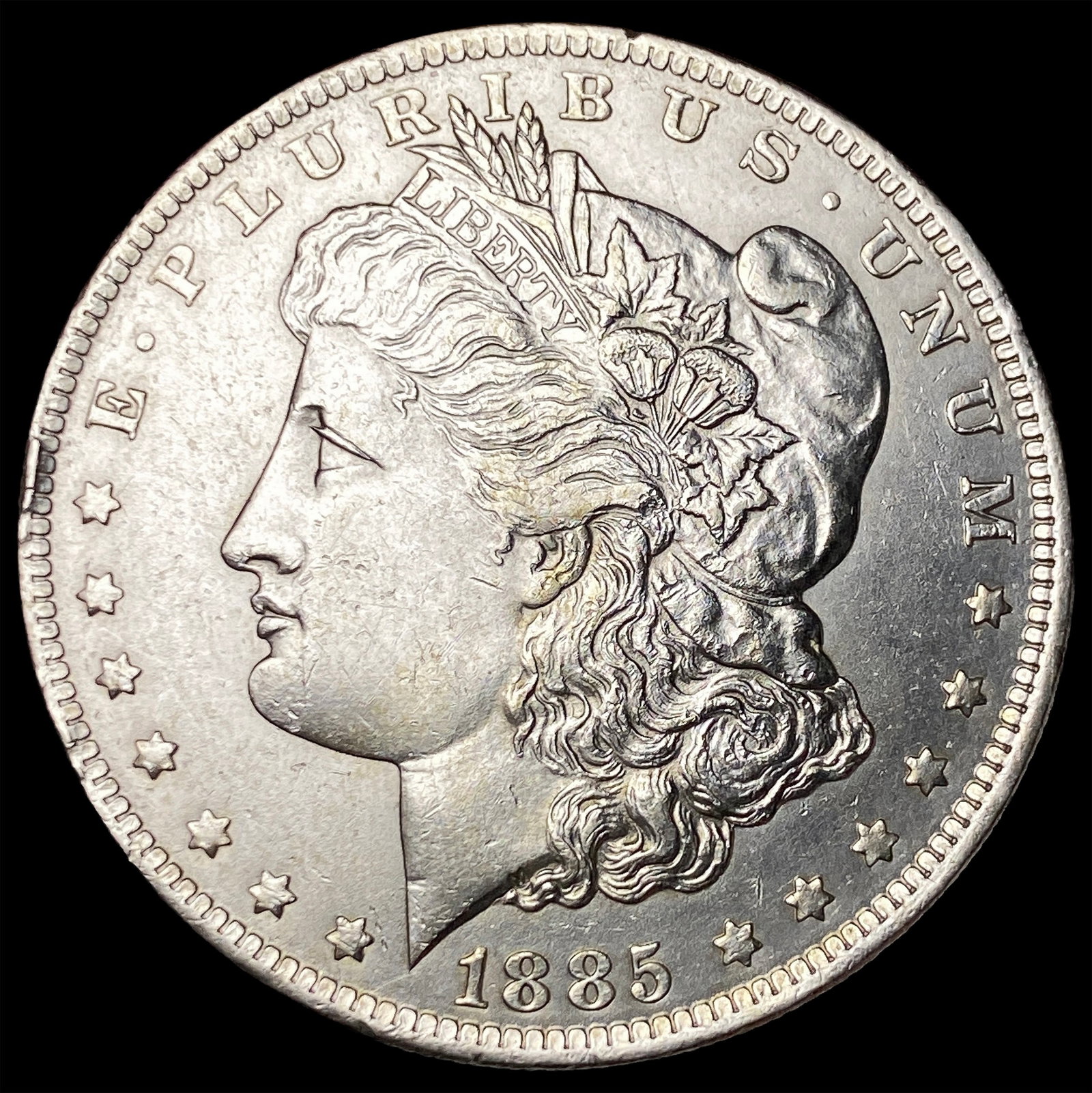 1885-O Silver Morgan Dollar CLOSELY UNCIRCULATED: 1885-O Silver Morgan Dollar CLOSELY UNCIRCULATED