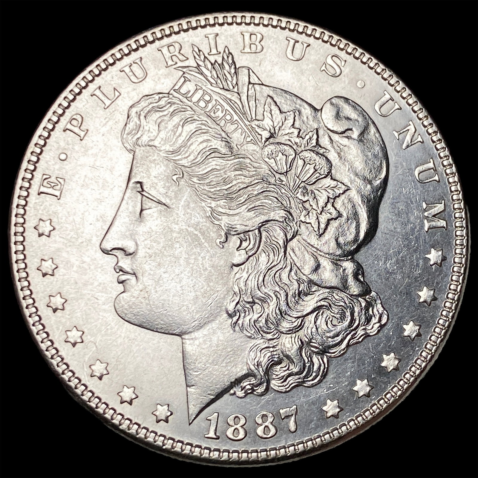 1887 Morgan Silver Dollar UNCIRCULATED: 1887 Morgan Silver Dollar UNCIRCULATED
