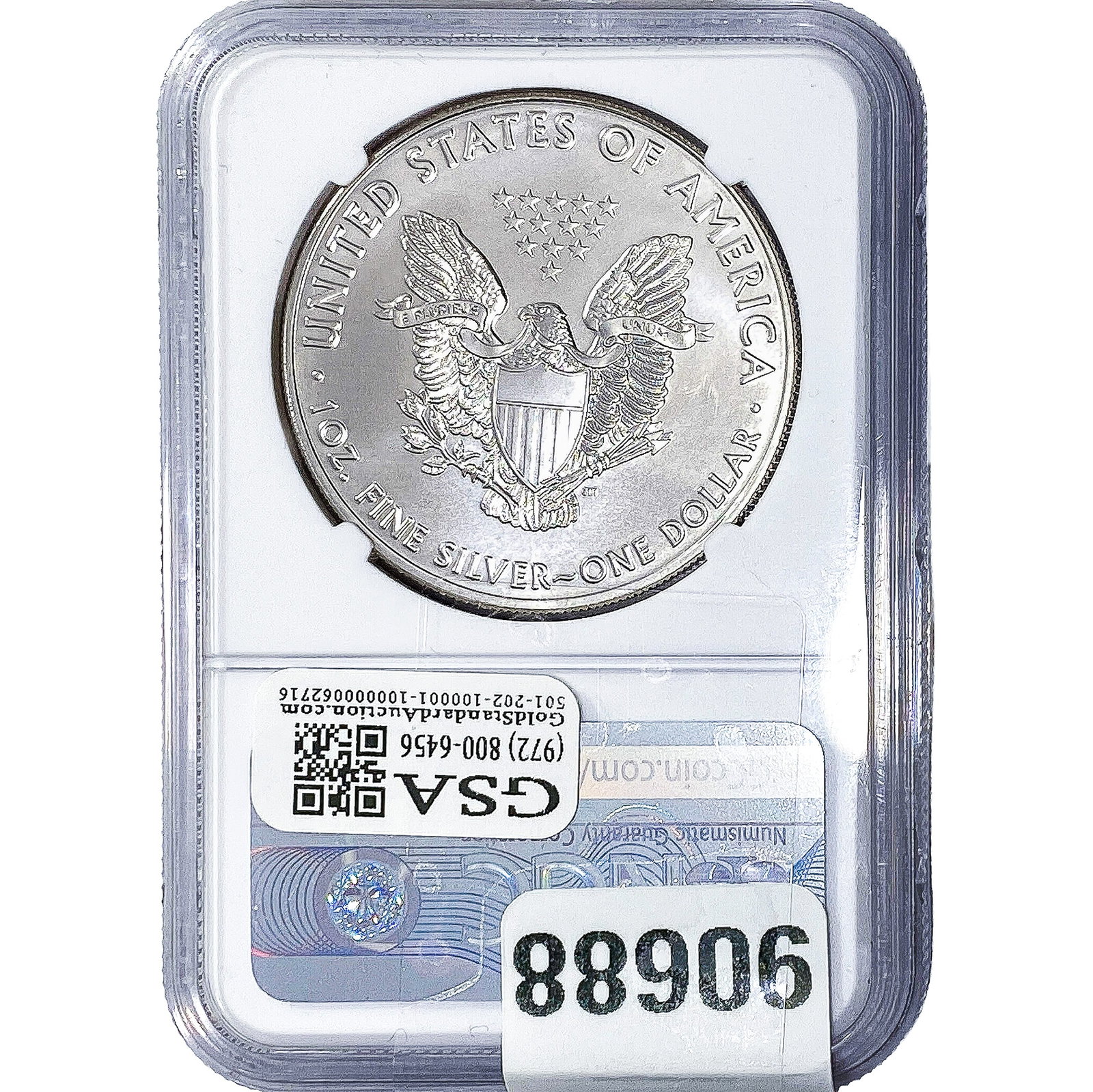 2020 Silver Eagle NGC MS69 - 2