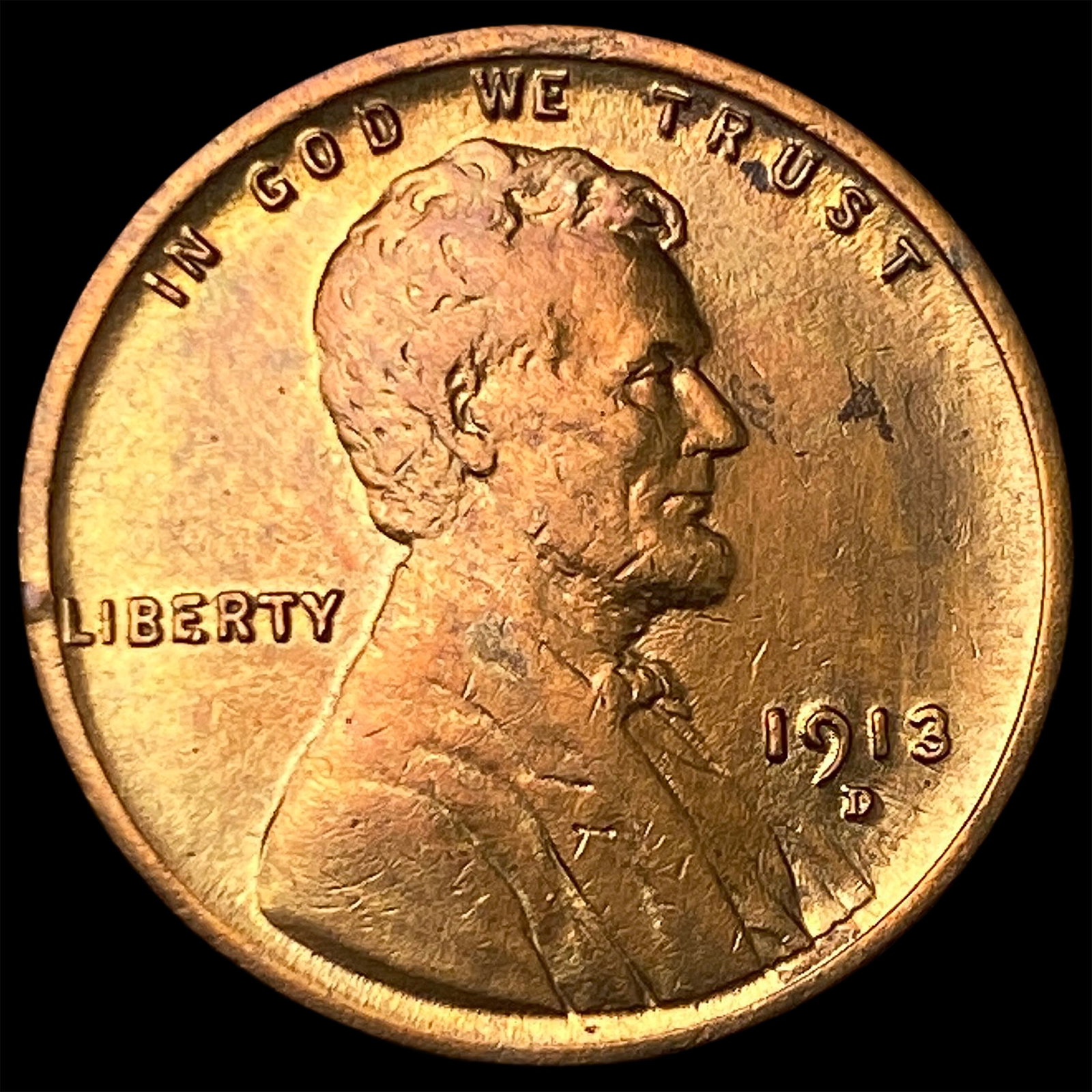 1913-D Lincoln Wheat Cent HIGH GRADE: 1913-D Lincoln Wheat Cent HIGH GRADE