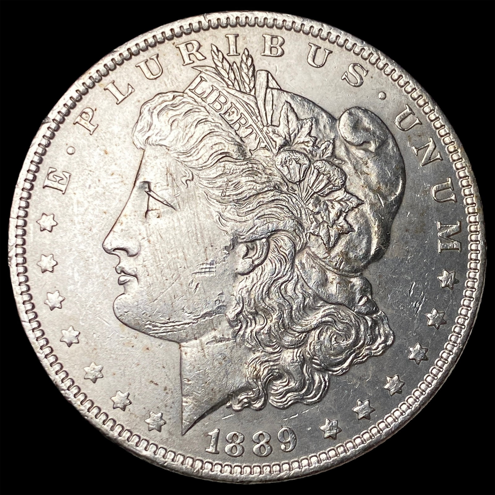 1889 Silver Morgan Dollar UNCIRCULATED: 1889 Silver Morgan Dollar UNCIRCULATED