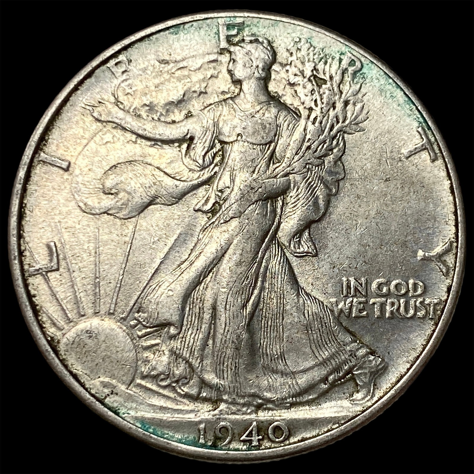 1940 Walking Liberty Half Dollar CHOICE AU: 1940 Walking Liberty Half Dollar CHOICE AU
