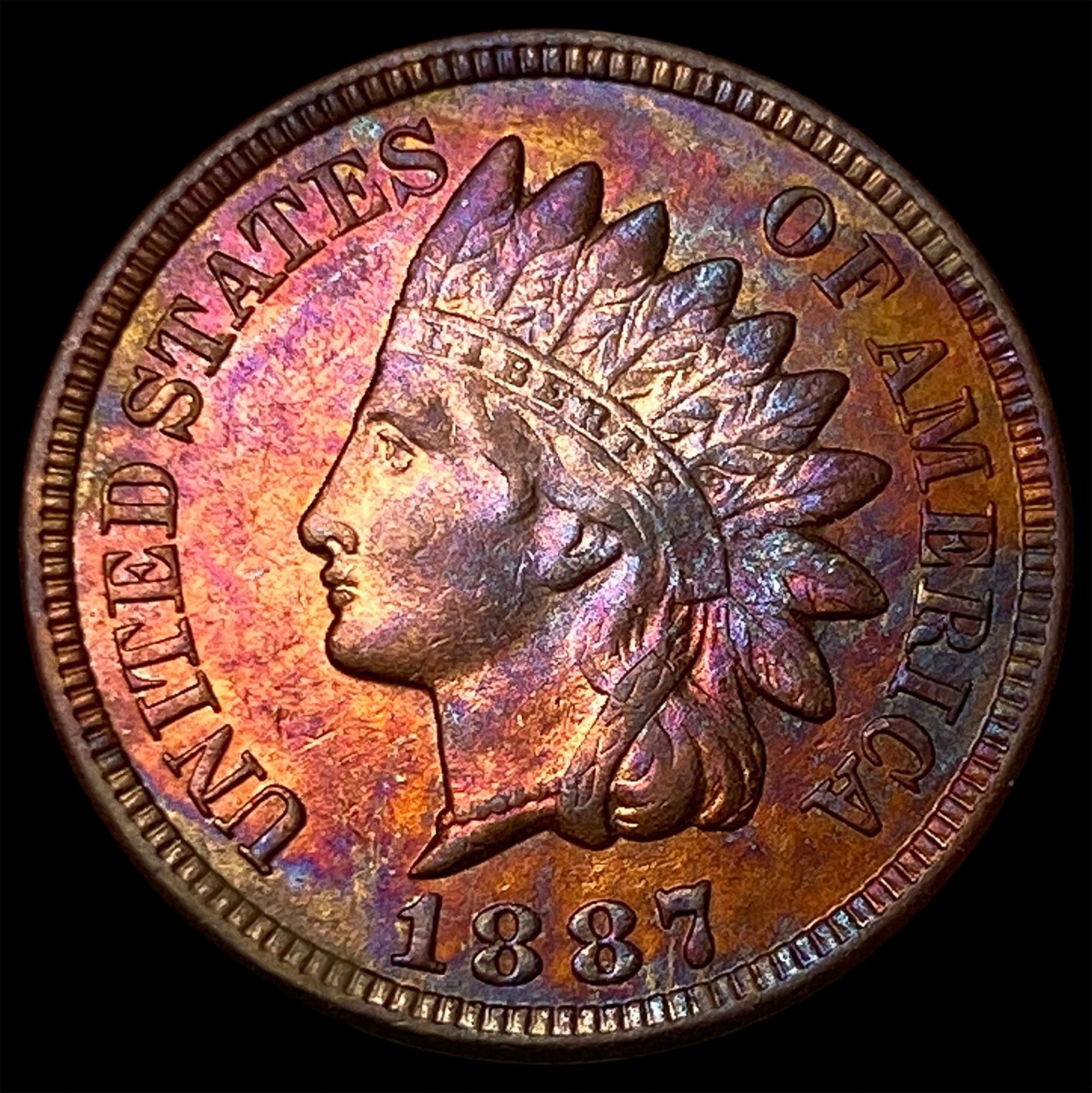 1887 Indian Head Cent UNCIRCULATED: 1887 Indian Head Cent UNCIRCULATED