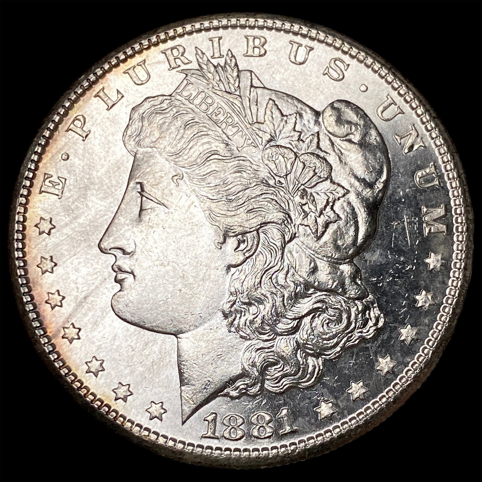 1881-S Silver Morgan Dollar UNCIRCULATED: 1881-S Silver Morgan Dollar UNCIRCULATED