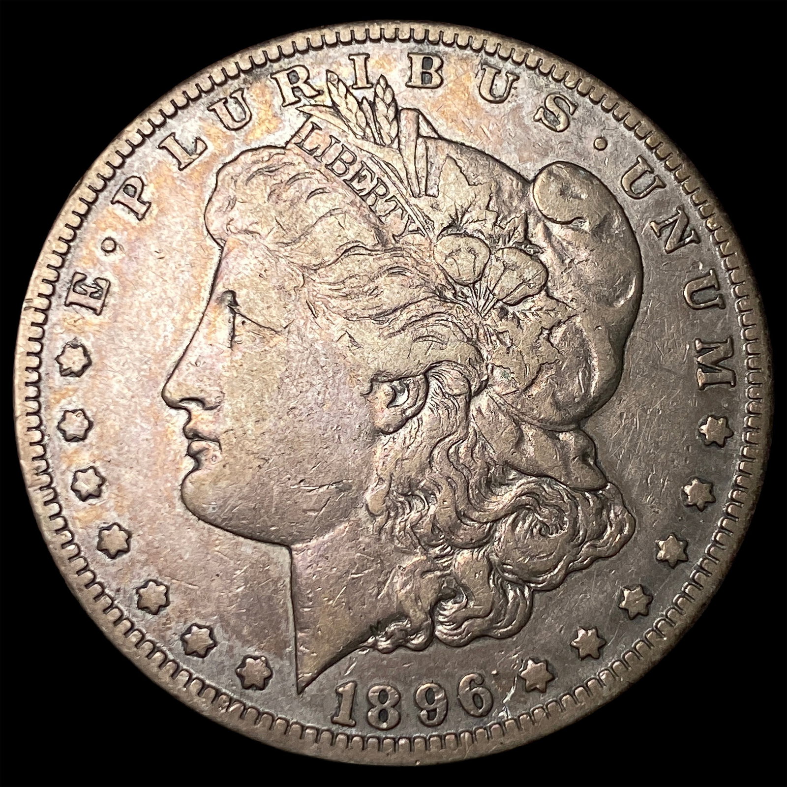 1896-O Silver Morgan Dollar LIGHTLY CIRCULATED: 1896-O Silver Morgan Dollar LIGHTLY CIRCULATED