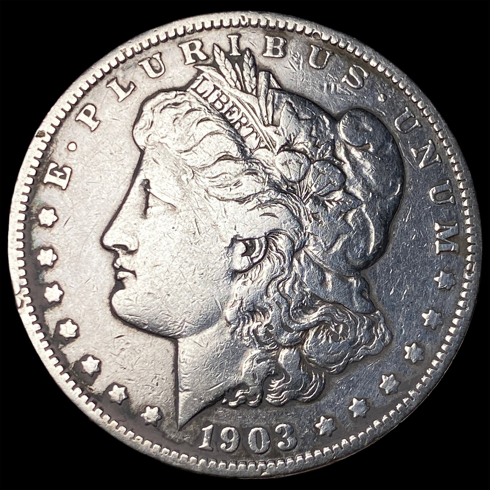 1903-O Silver Morgan Dollar LIGHTLY CIRCULATED: 1903-O Silver Morgan Dollar LIGHTLY CIRCULATED