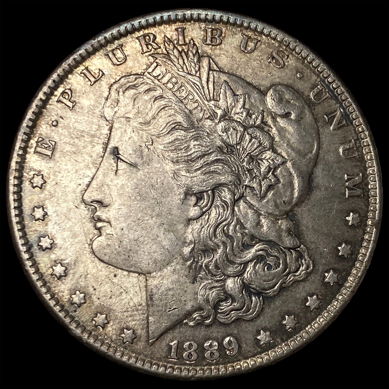 1889 Silver Morgan Dollar UNCIRCULATED: 1889 Silver Morgan Dollar UNCIRCULATED