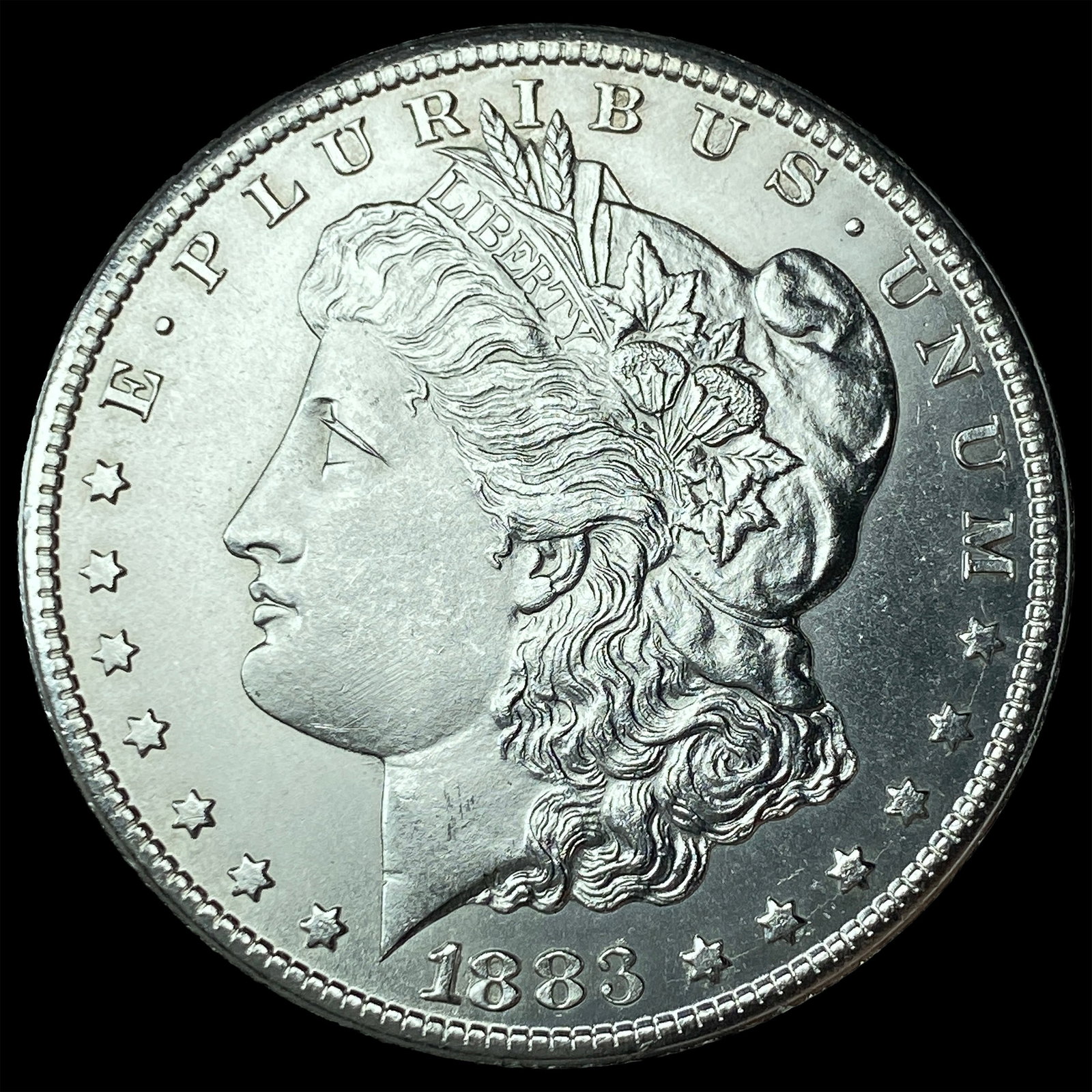 1883-CC Silver Morgan Dollar UNCIRCULATED: 1883-CC Silver Morgan Dollar UNCIRCULATED