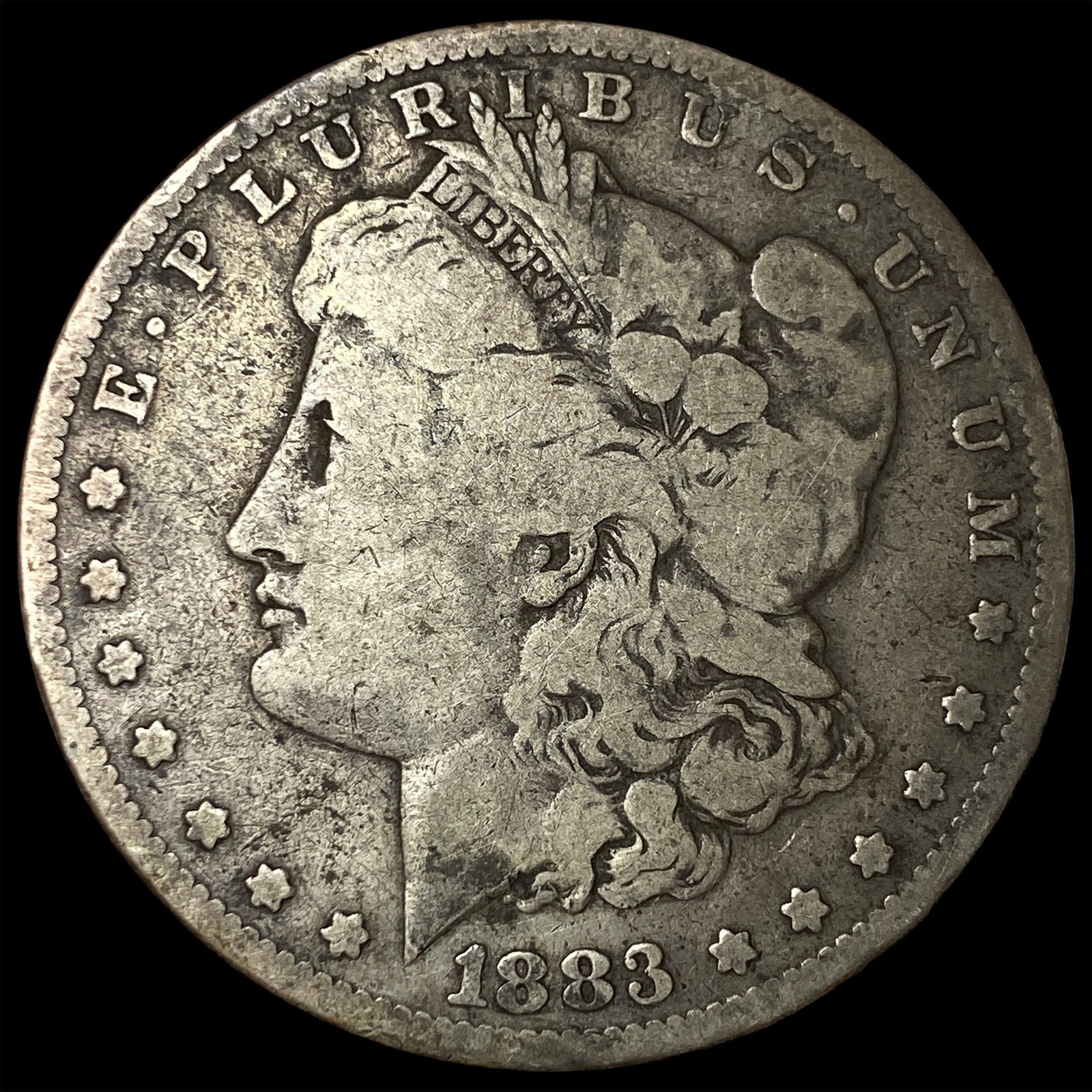 1883 Morgan Silver Dollar NICELY CIRCULATED: 1883 Morgan Silver Dollar NICELY CIRCULATED