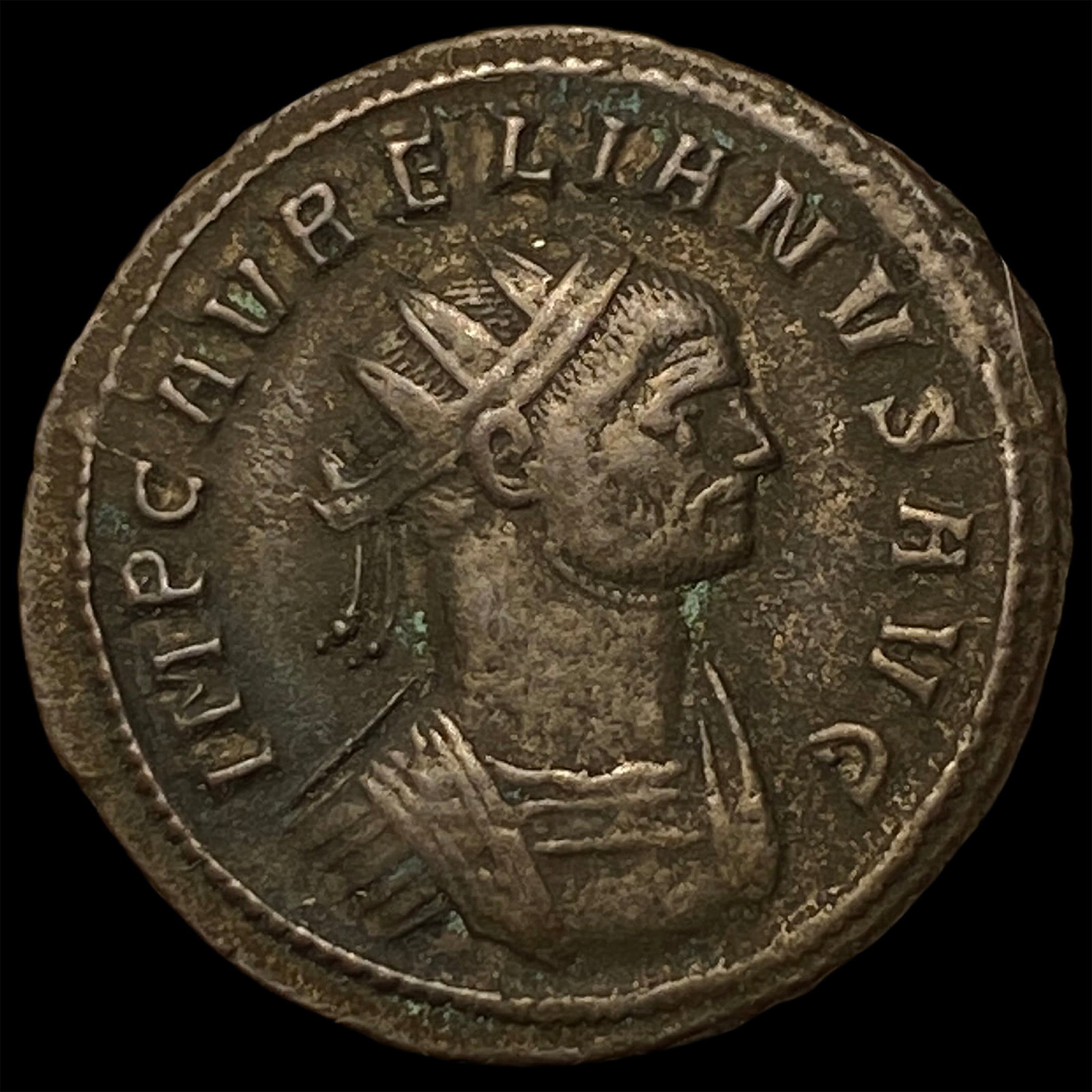 Roman Aurelian 270-275 AD Bronze Antoninianus (1 of 2)