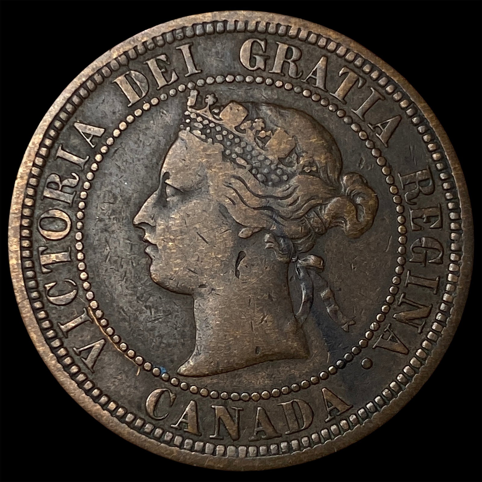 1882-H Canada Bronze One Cent LIGHTLY CIRCULATED (1 of 2)