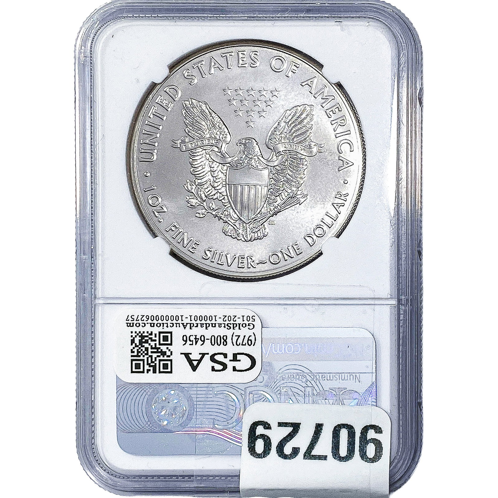 2017 Silver Eagle NGC MS69 - 2