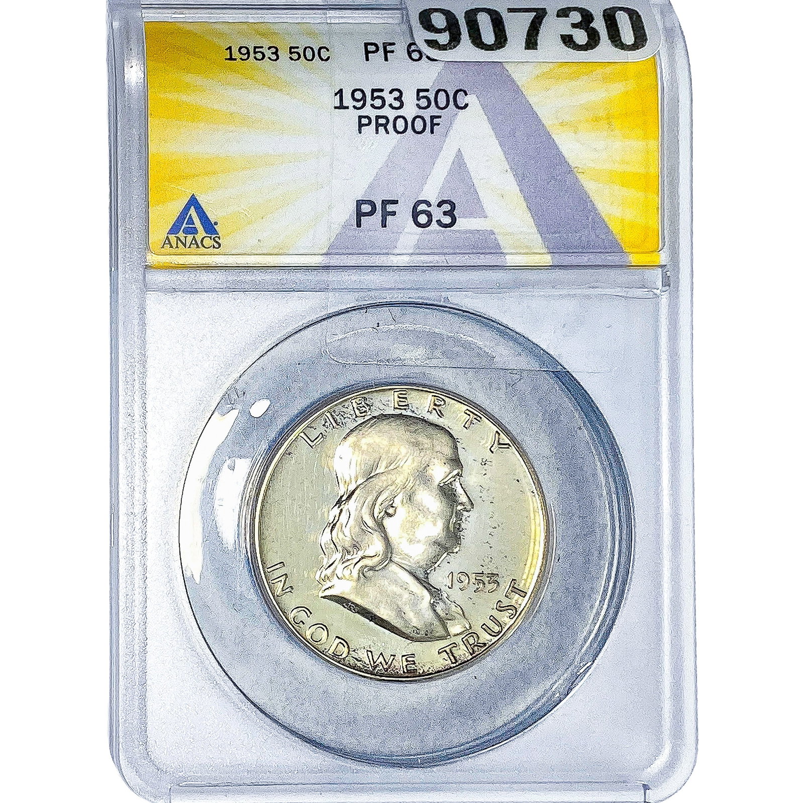 1953 Franklin Half Dollar ANACS PF63 (1 of 2)