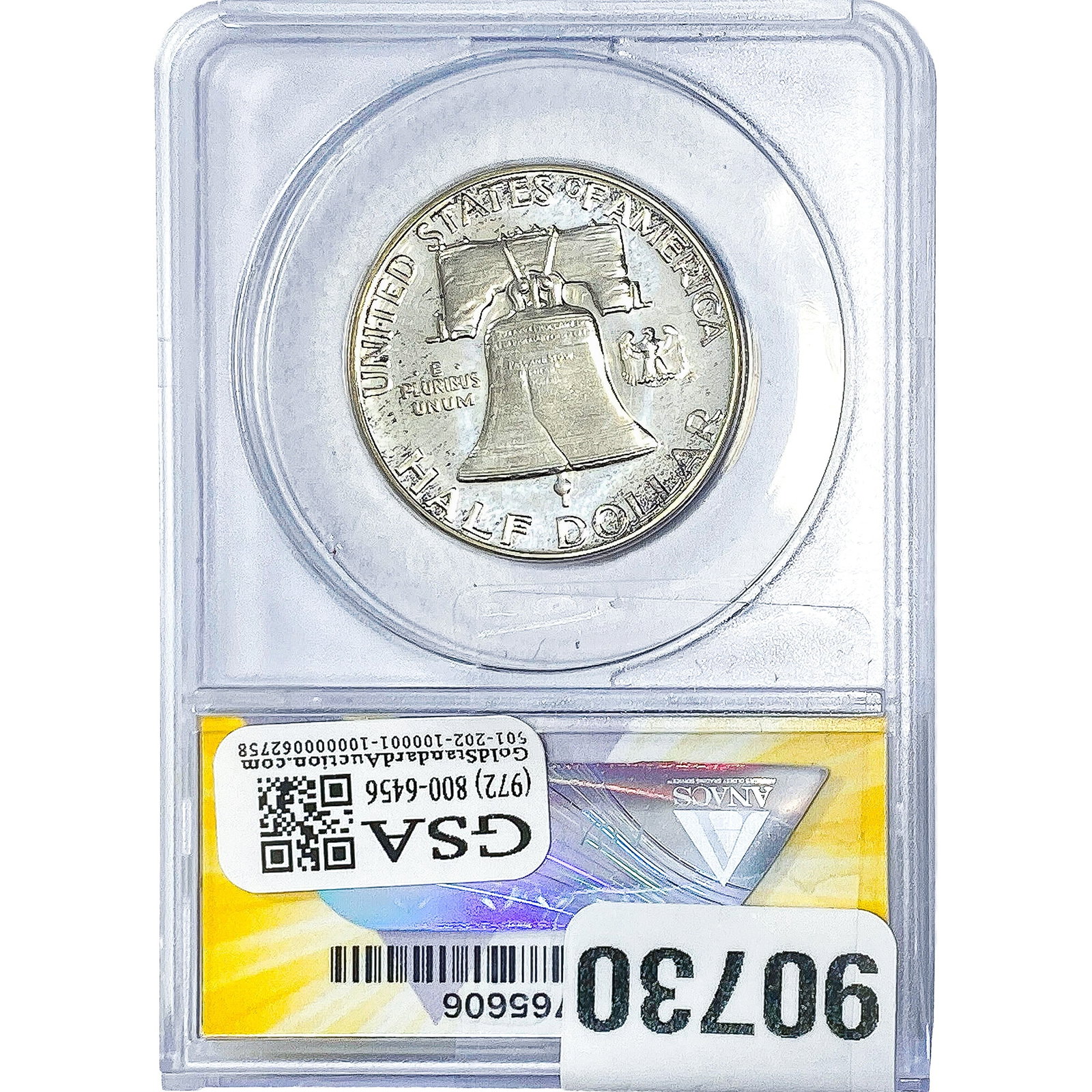 1953 Franklin Half Dollar ANACS PF63 - 2