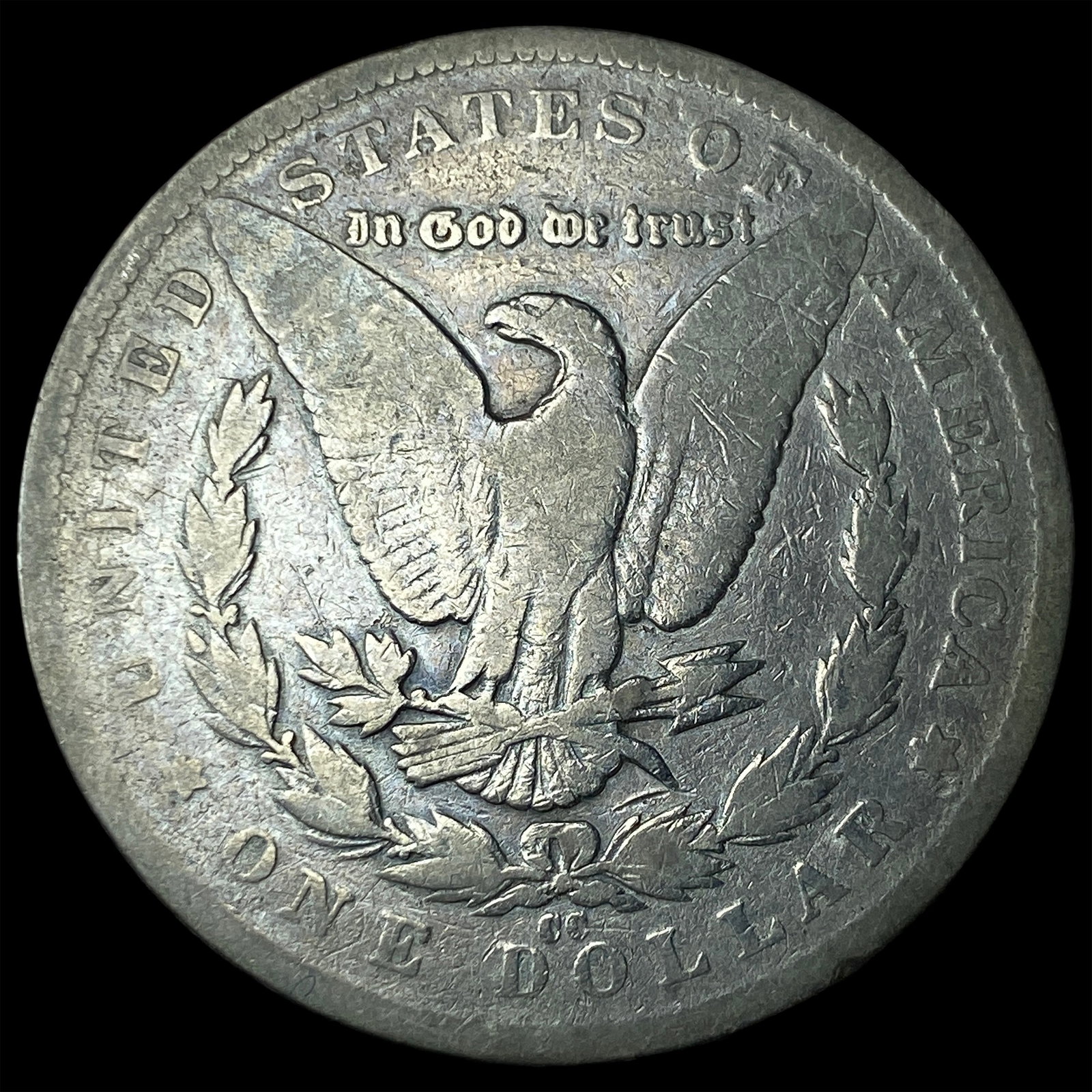 1891-CC Silver Morgan Dollar NICELY CIRCULATED - 2