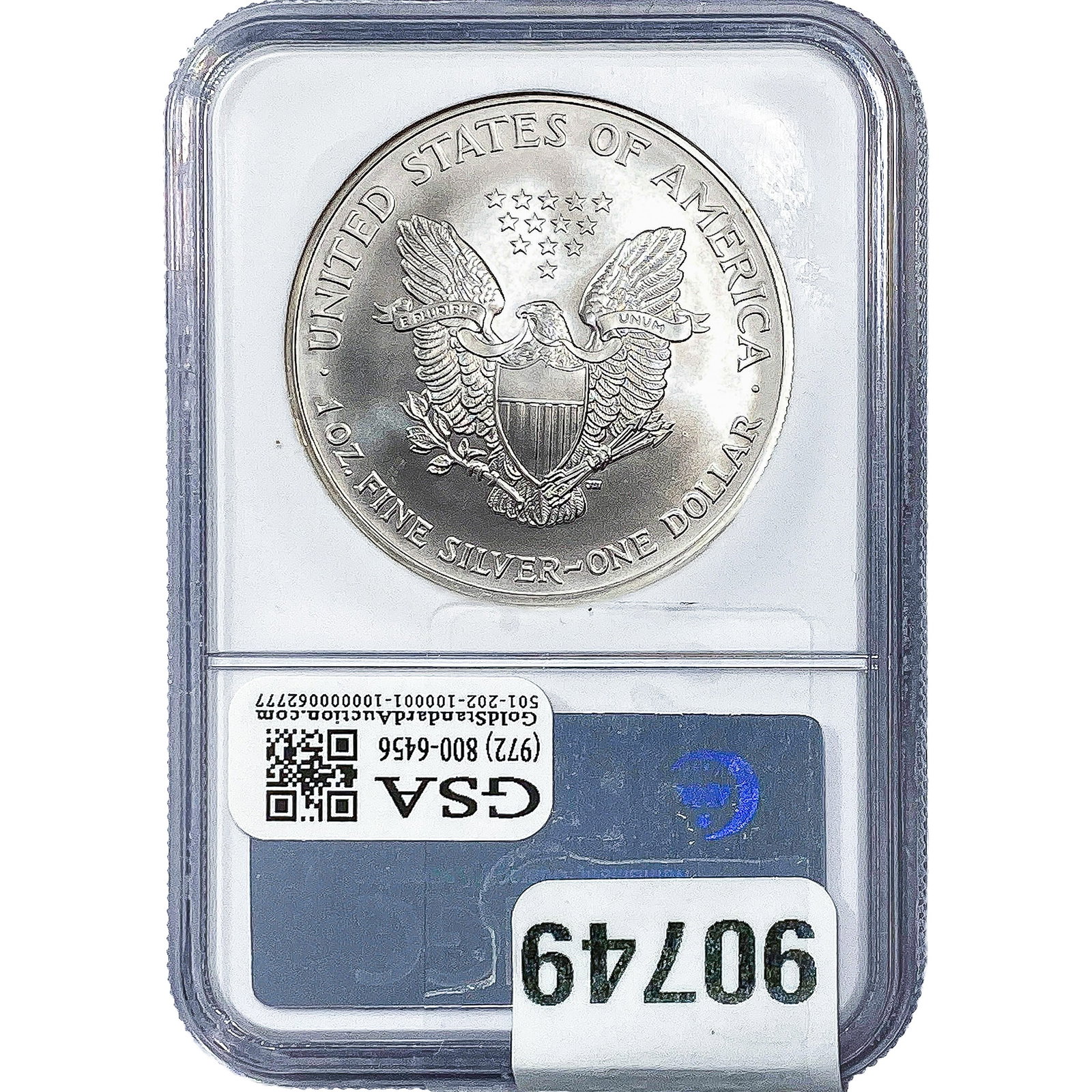 2005 Silver Eagle NGC MS69 - 2