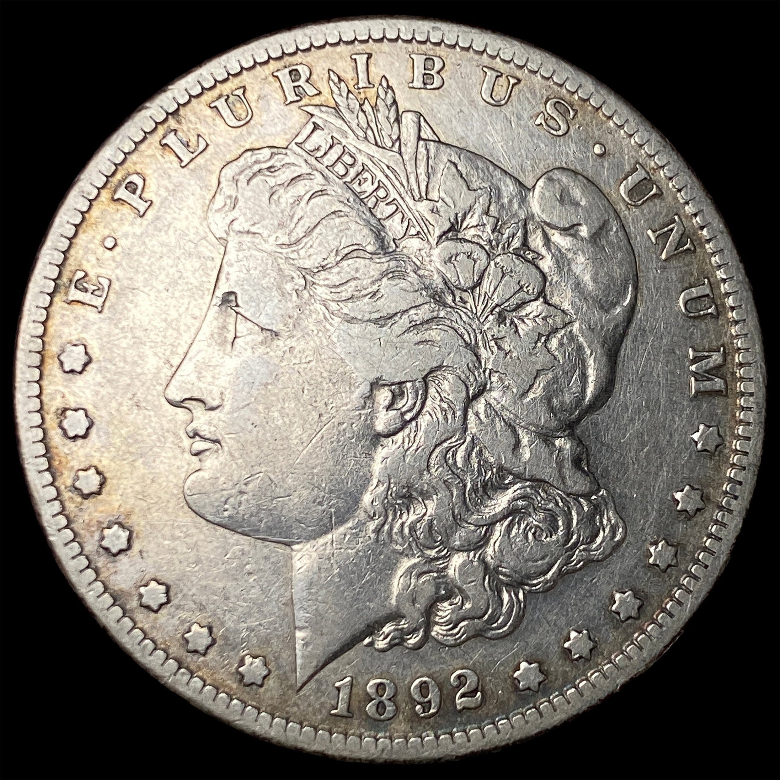 1892-S Silver Morgan Dollar LIGHTLY CIRCULATED: 1892-S Silver Morgan Dollar LIGHTLY CIRCULATED
