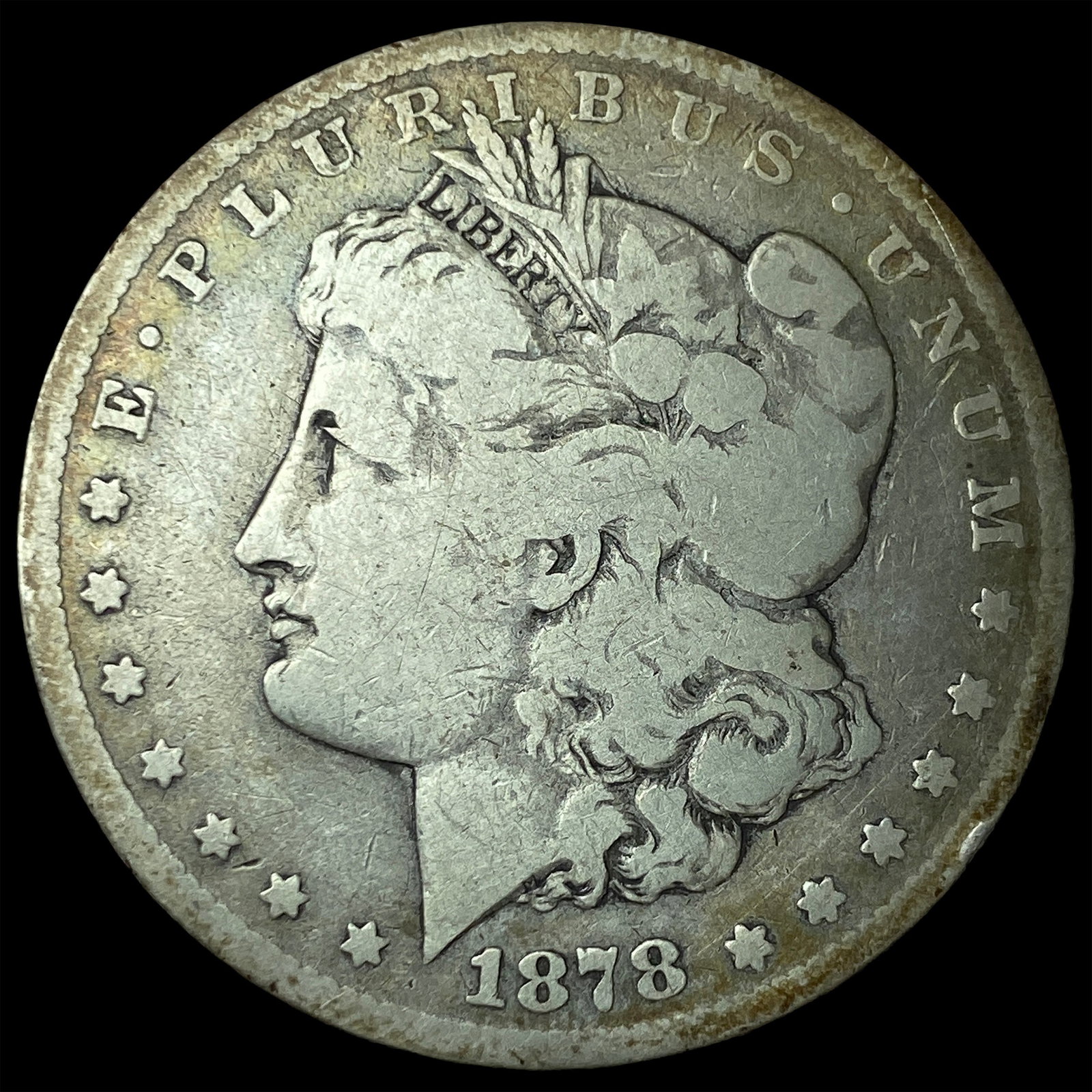 1878-S Silver Morgan Dollar NICELY CIRCULATED: 1878-S Silver Morgan Dollar NICELY CIRCULATED