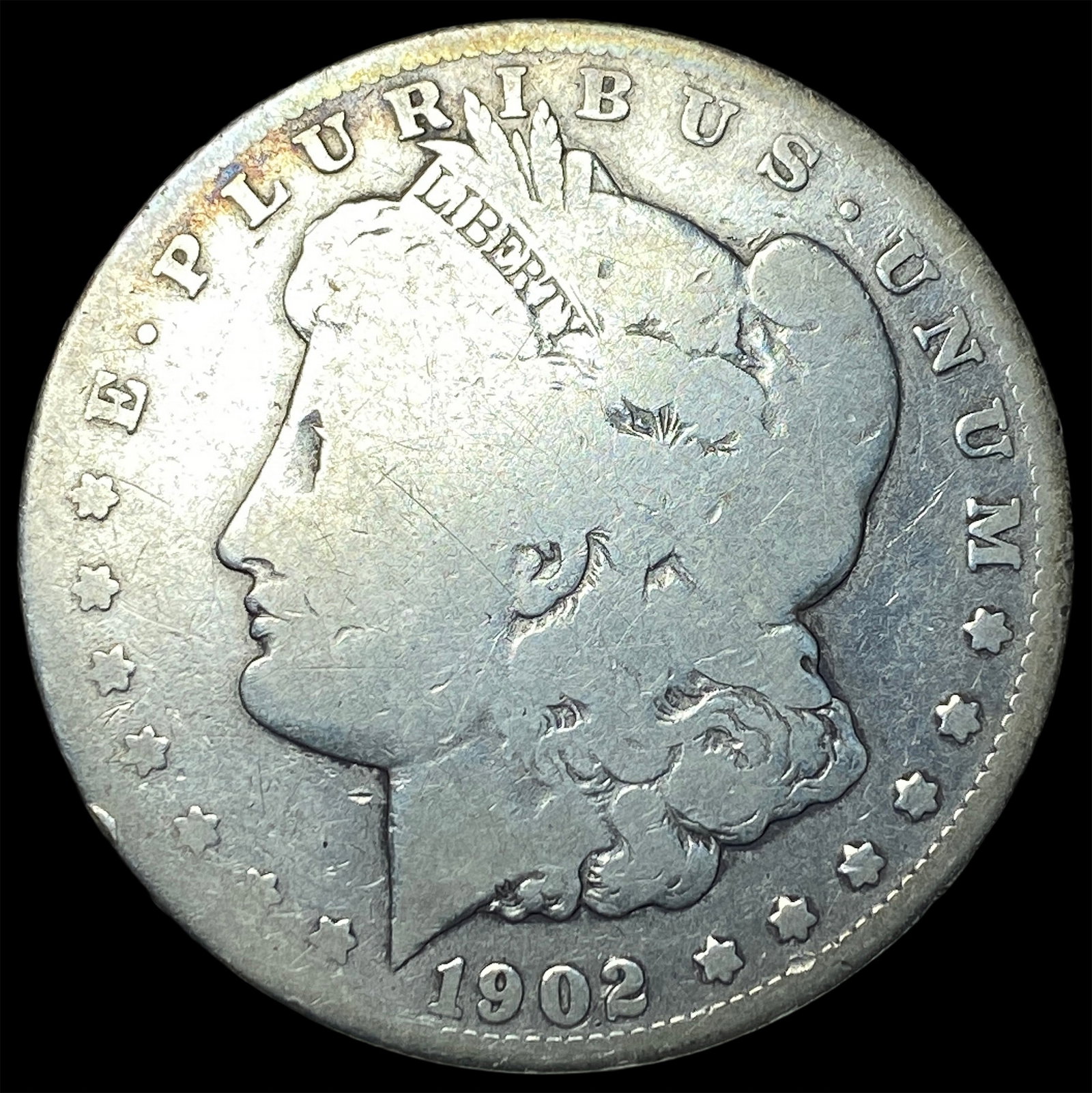 1902-S Silver Morgan Dollar NICELY CIRCULATED: 1902-S Silver Morgan Dollar NICELY CIRCULATED