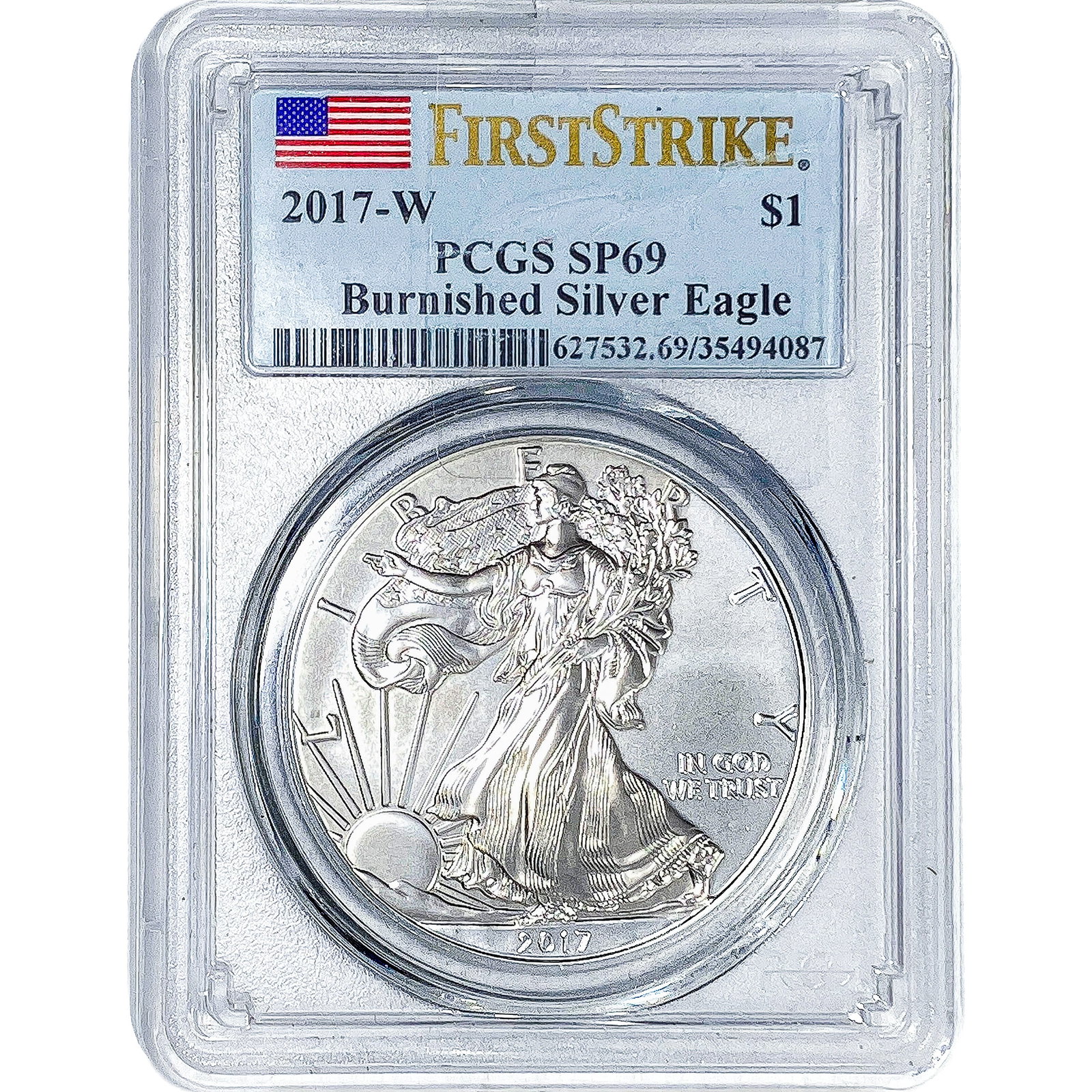 2017-W Silver Eagle PCGS SP69 (1 of 2)